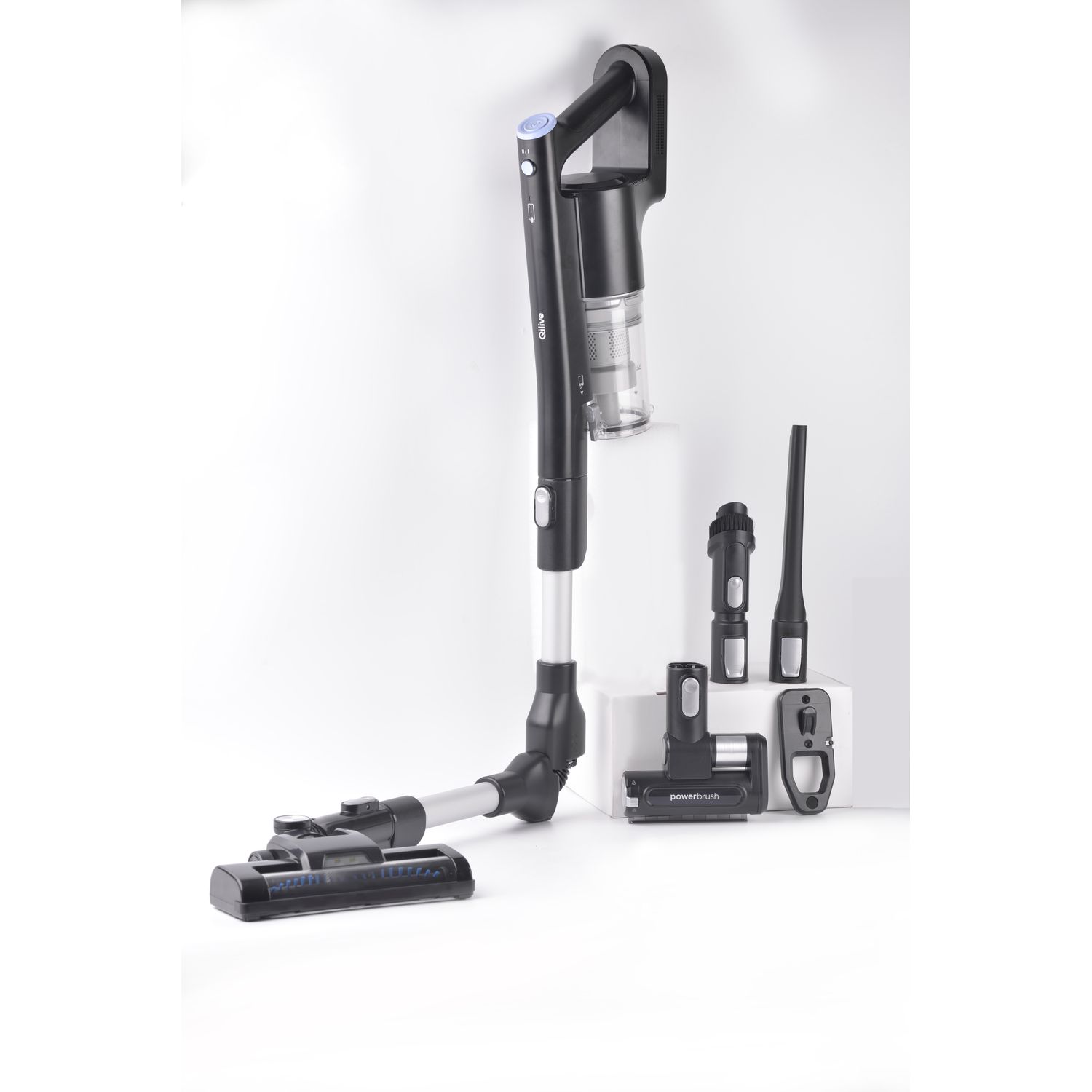 Voir la diapositive 3 : QILIVE Aspirateur balai flex sans fil Q.5328 - Noir