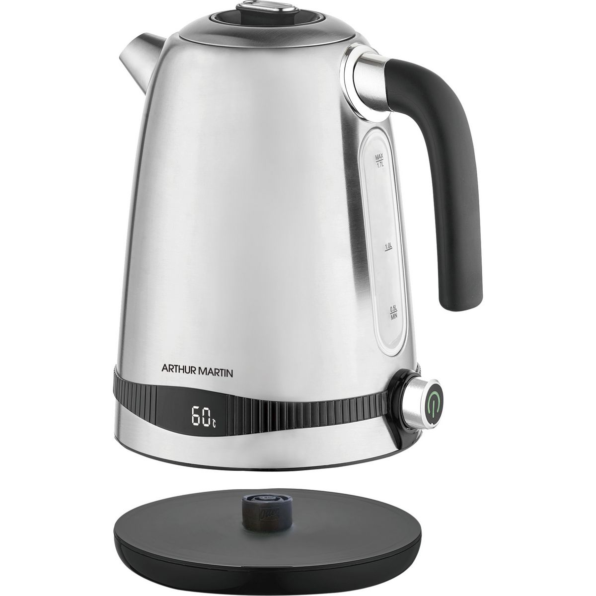 ARTHUR MARTIN Bouilloire électrique AMP8202 température réglable - Inox