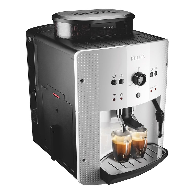 Voir la diapositive 11 : KRUPS Machine à café expresso avec broyeur YY4383FD - Blanc