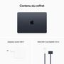 Voir la diapositive 5 : APPLE MacBook Air 13 pouces - Puce M2 -512GO - Midnight