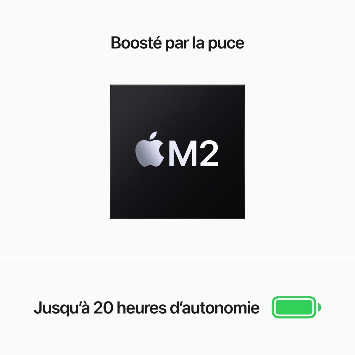 APPLE MacBook Pro 13 pouces - Puce M2 - 256GO - Space grey