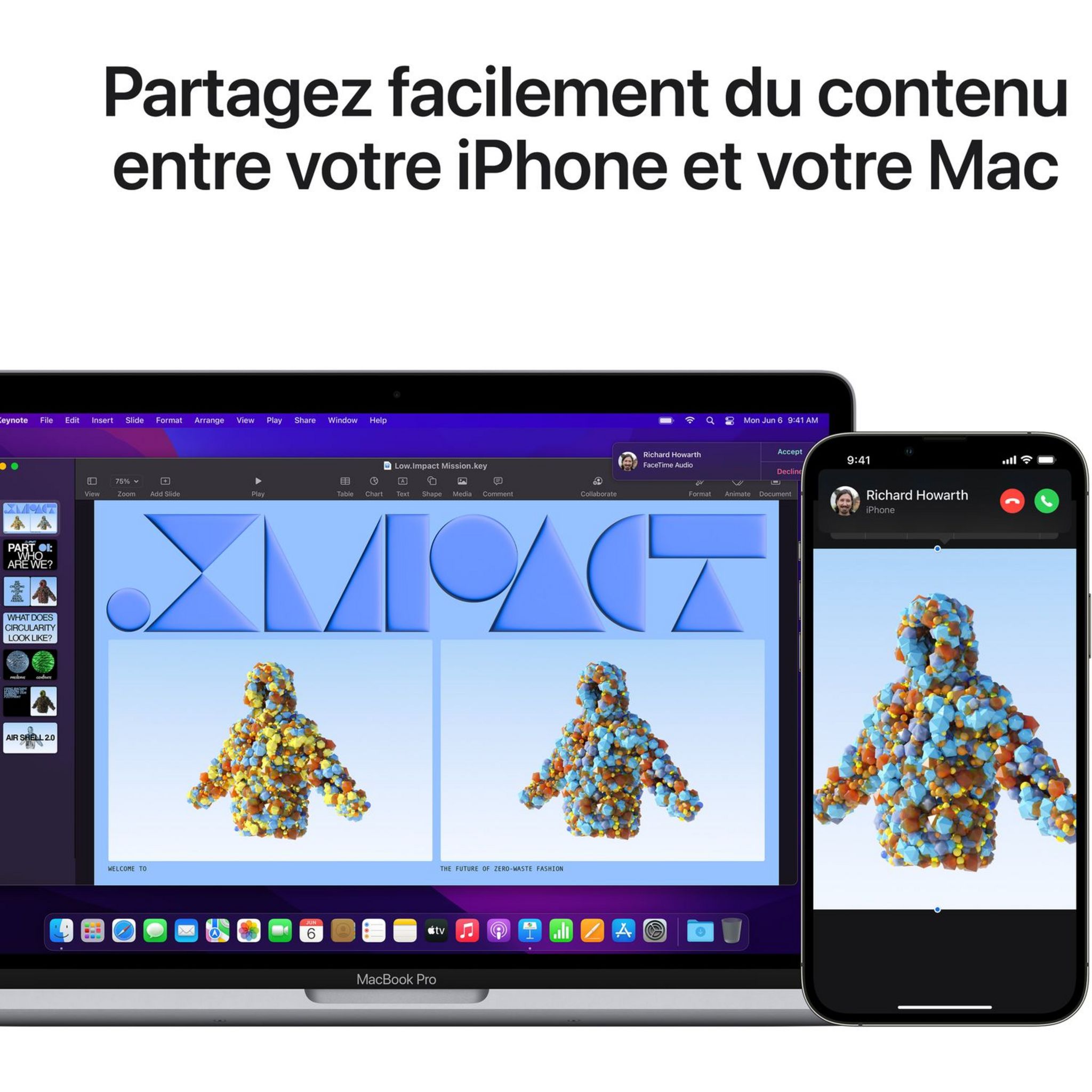 Voir la diapositive 8 : APPLE MacBook Pro 13 pouces - Puce M2 - 256GO - Space grey