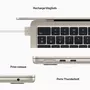 APPLE MacBook Air 13 pouces - Puce M2 - 256GO - Starlight
