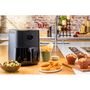 Voir la diapositive 3 : TEFAL Friteuse électrique sans huile à air chaud EY13081 - Noir