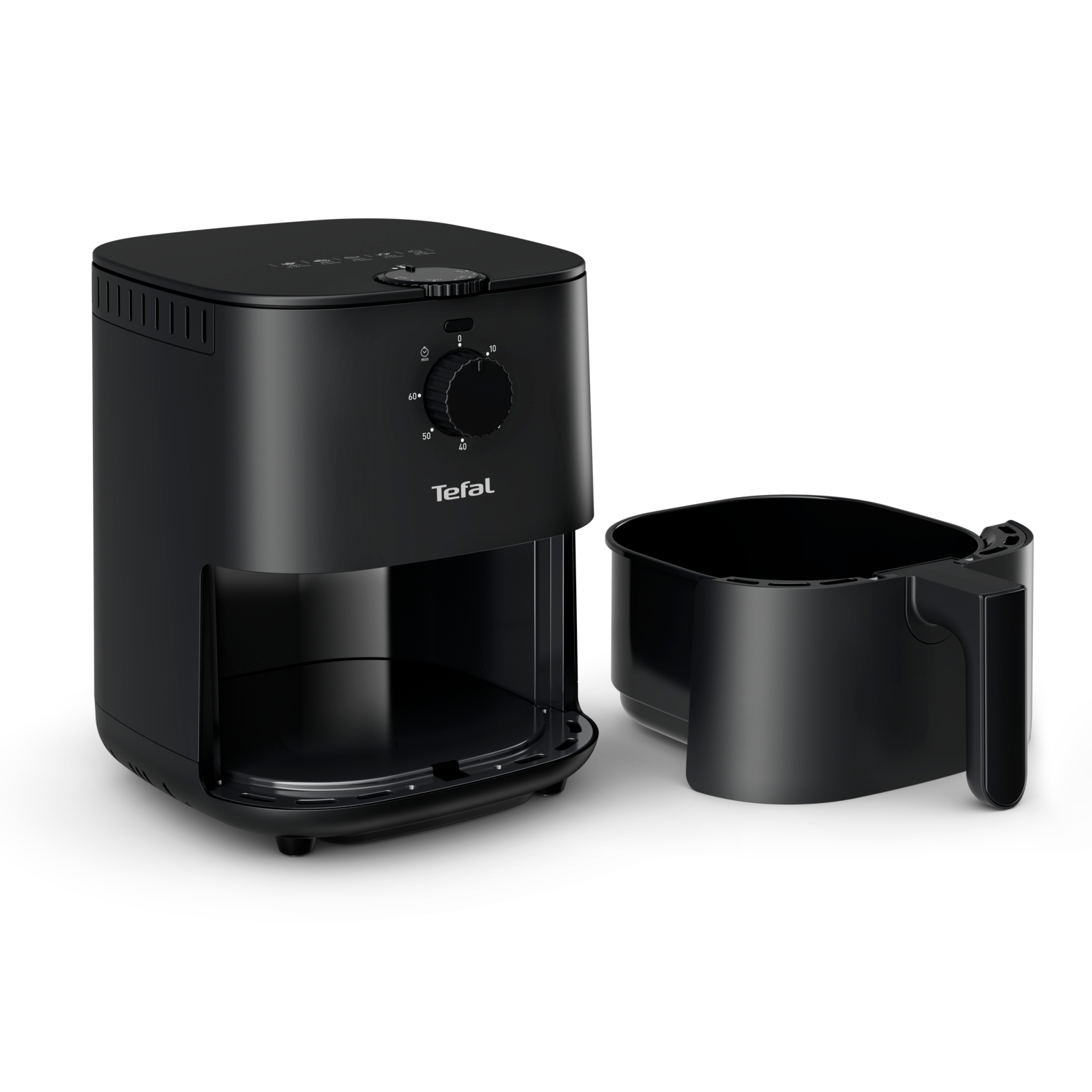 Voir la diapositive 7 : TEFAL Friteuse électrique sans huile à air chaud EY13081 - Noir