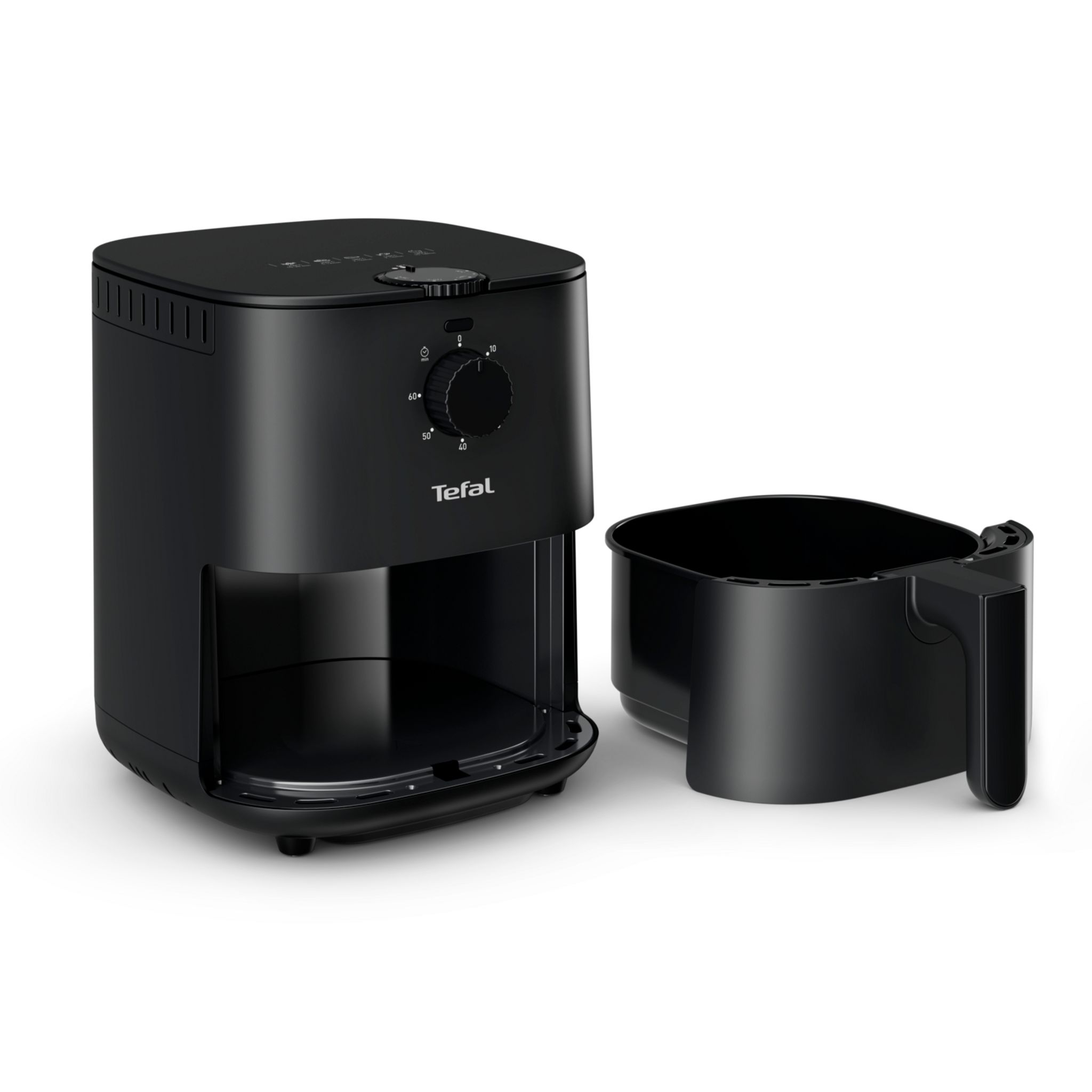 Voir la diapositive 7 : TEFAL Friteuse électrique sans huile à air chaud EY13081 - Noir