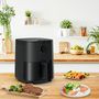 Voir la diapositive 10 : TEFAL Friteuse électrique sans huile à air chaud EY13081 - Noir