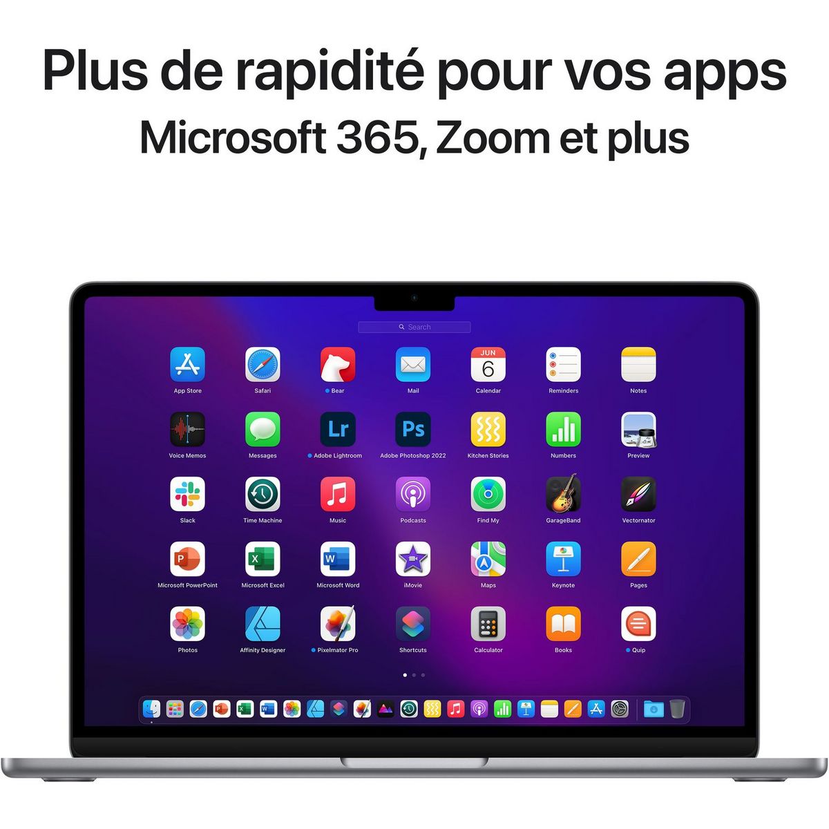 APPLE MacBook Air 13 pouces - Puce M2 - 256 GO- Space Gray