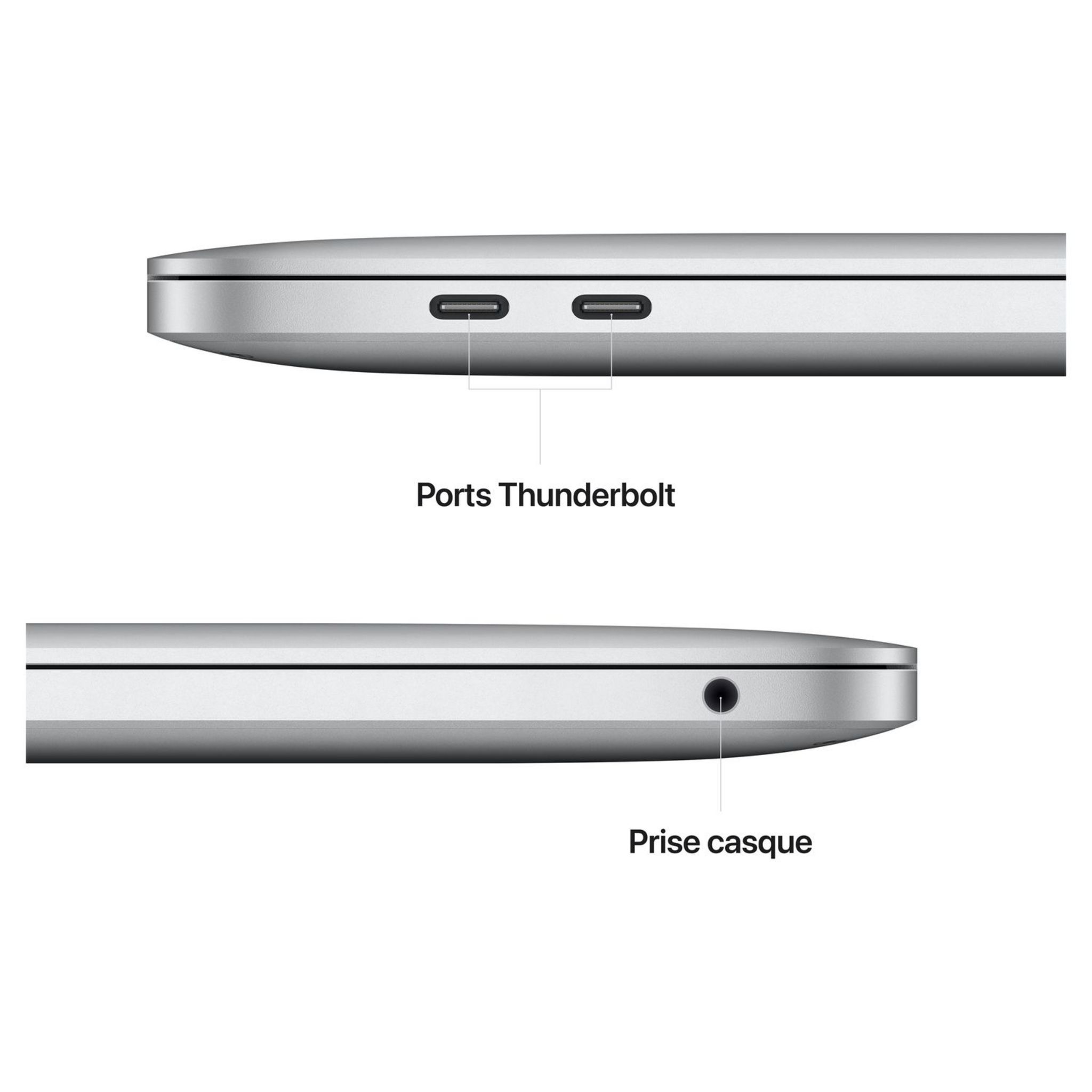 Voir la diapositive 8 : APPLE MacBook Pro 13 pouces - Puce M2 - 256GO - Silver