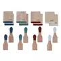 LIVOO Set d'accessoires pour raclette MEN391 - Marron