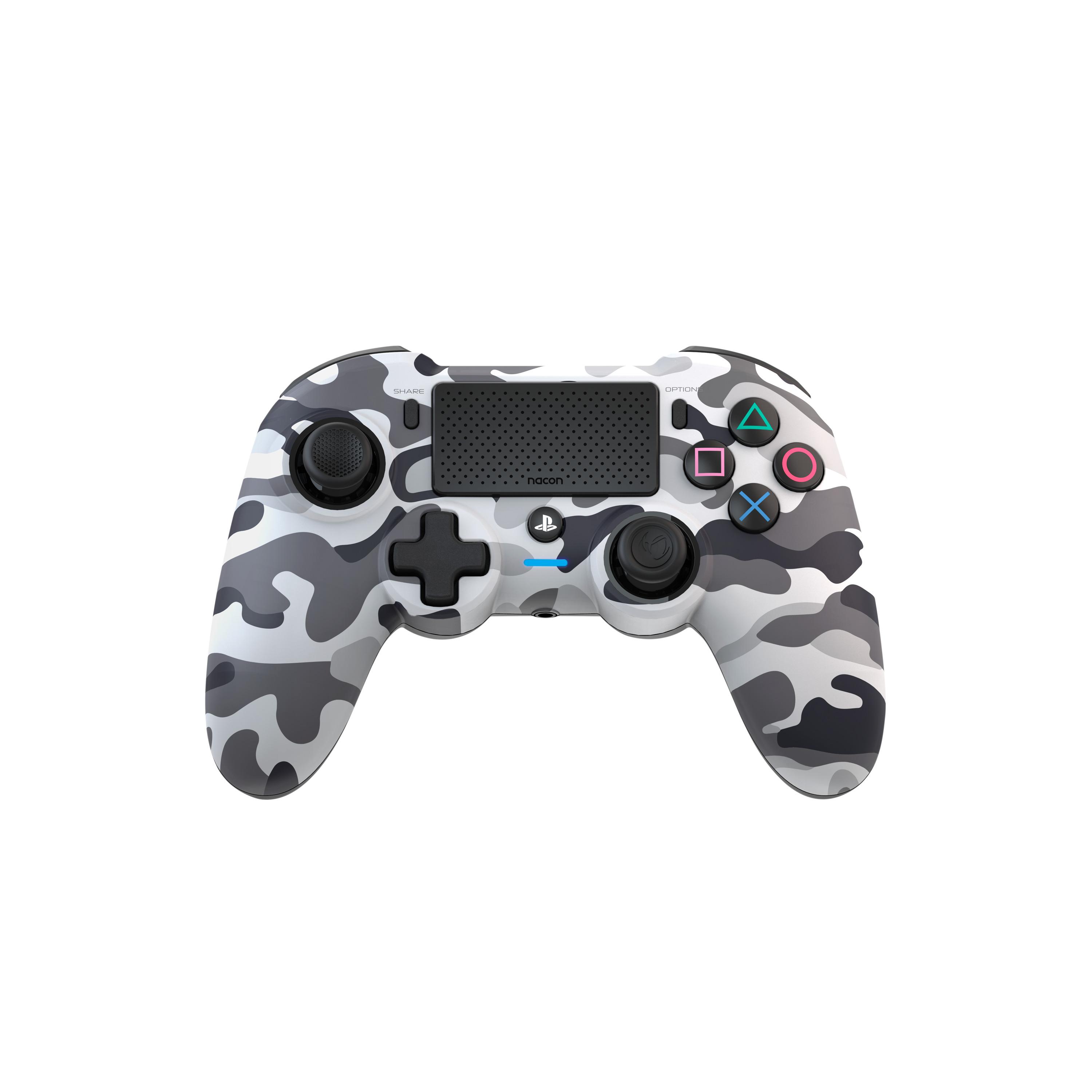 Voir la diapositive 2 : NACON Manette Gaming sans fil Bluetooth Gris Camouflage pour PS4
