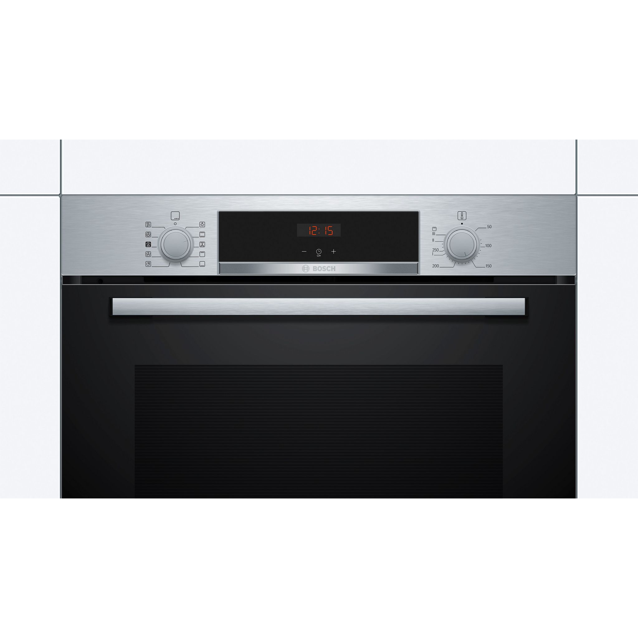 Voir la diapositive 2 : BOSCH Four encastrable HRA534BS0, 71 L, Multifonction, Nettoyage EcoClean