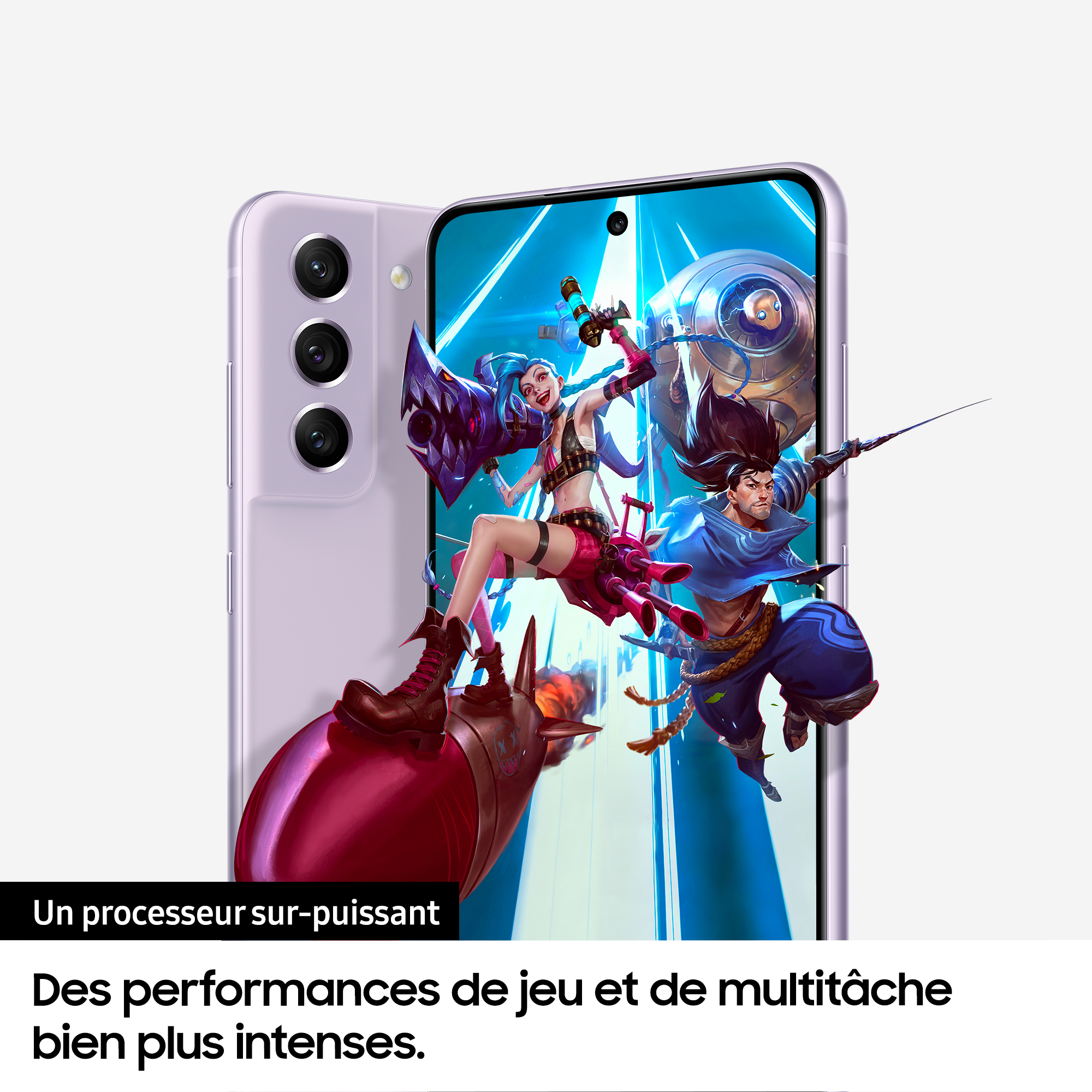 Voir la diapositive 2 : SAMSUNG Galaxy S21 FE 5G 128GO - Lavande