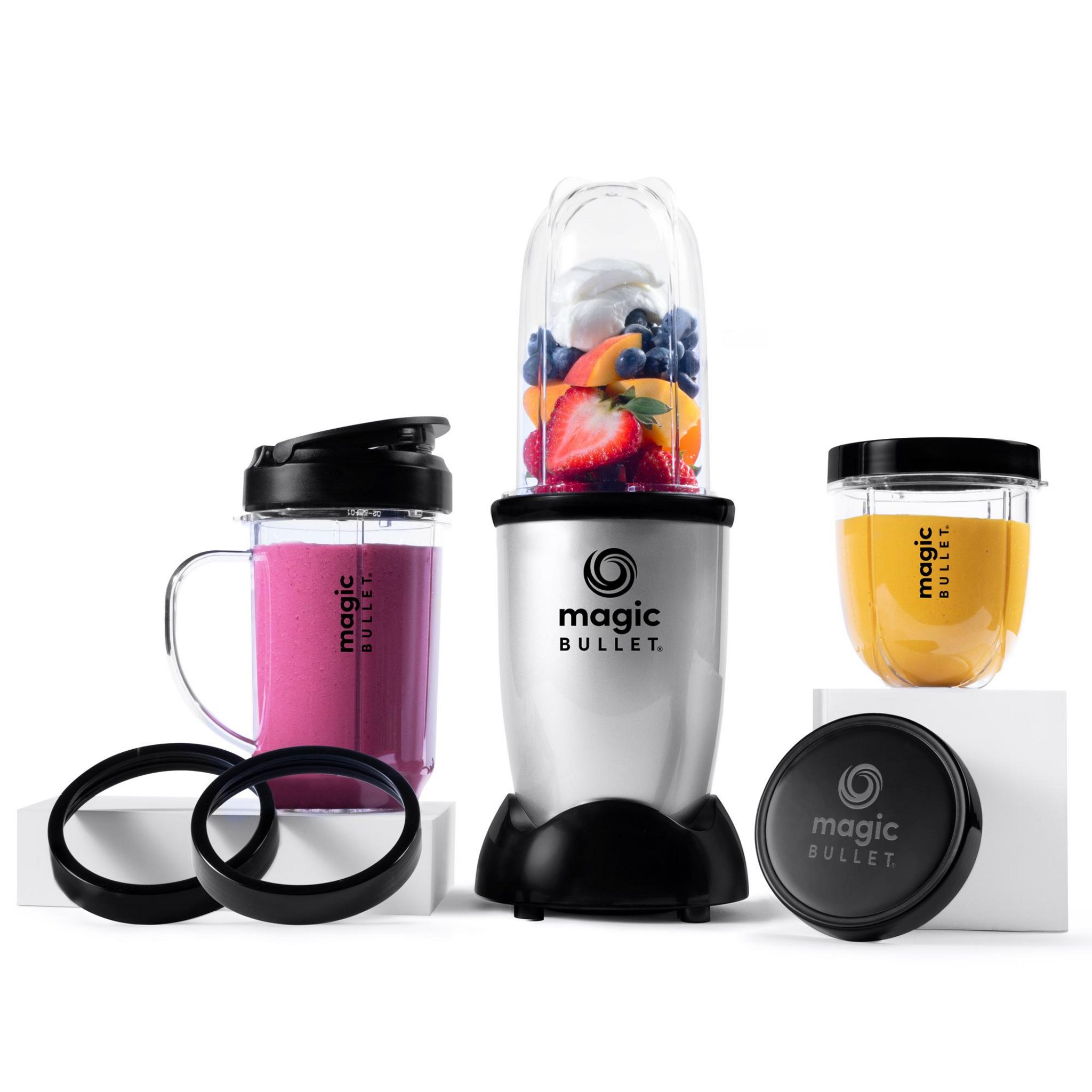 Voir la diapositive 3 : NUTRIBULLET Blender MBR10 - Silver