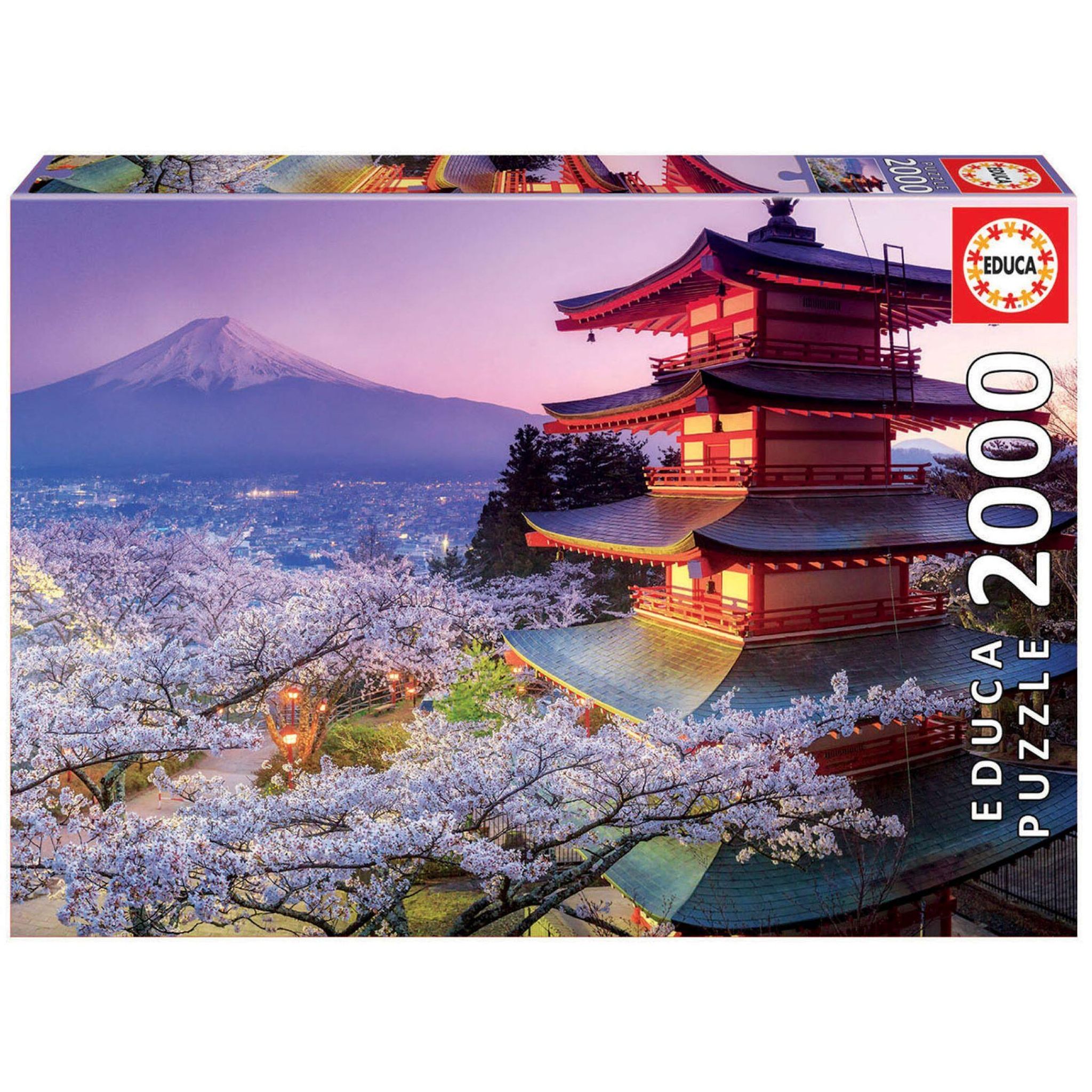 EDUCA Puzzle 2000 pièces Mont Fuji Japon