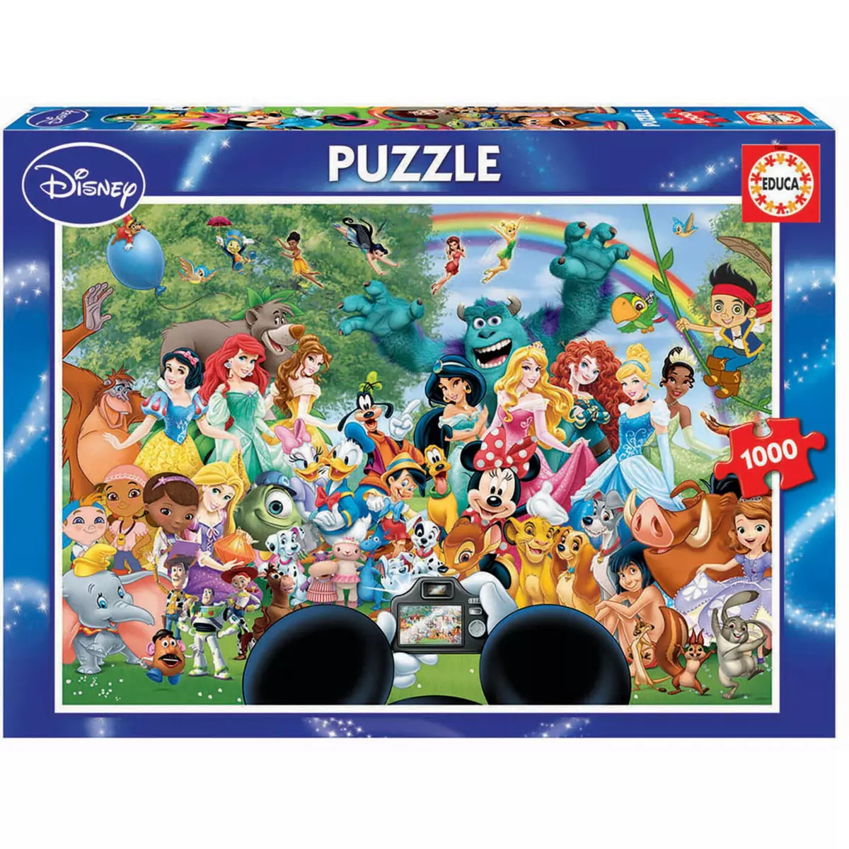 EDUCA Puzzle le merveilleux monde de Disney