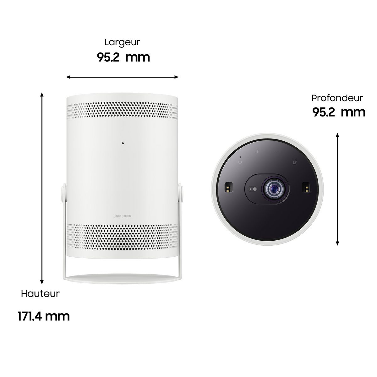 SAMSUNG SP-LSP3BLAXXE FREESTYL Mini vidéoprojecteur LED Full HD