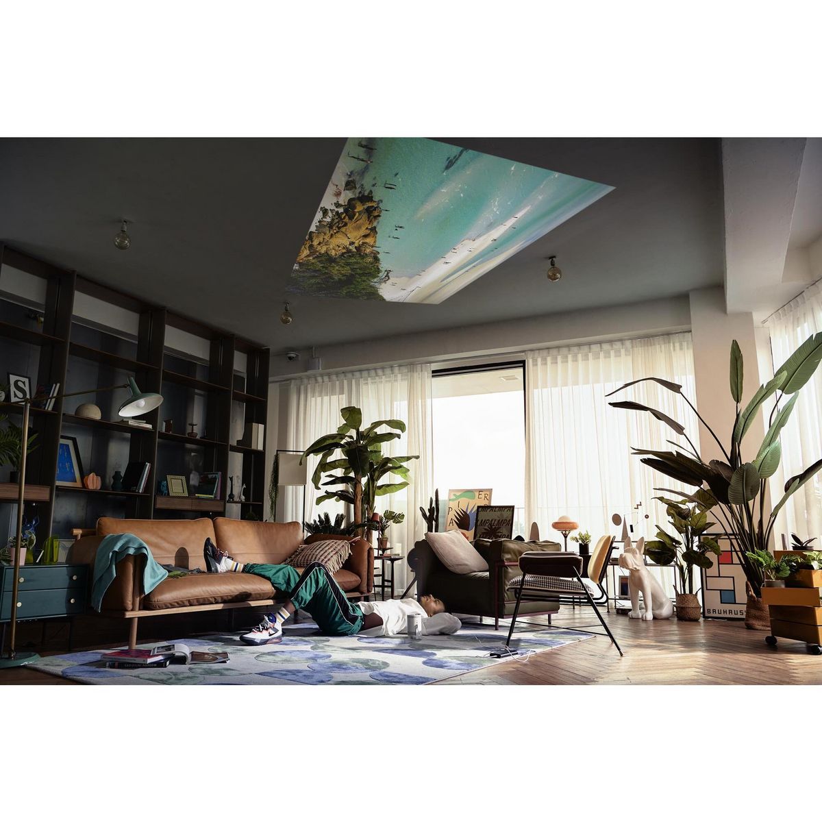 SAMSUNG SP-LSP3BLAXXE FREESTYL Mini vidéoprojecteur LED Full HD