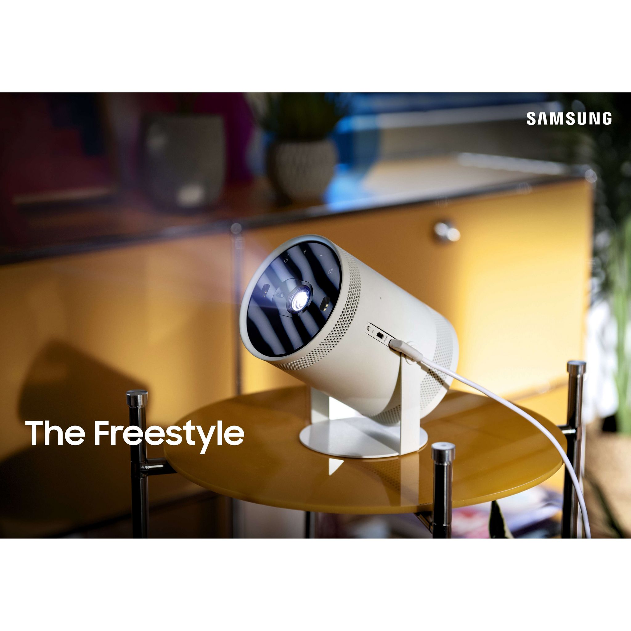 Voir la diapositive 4 : SAMSUNG SP-LSP3BLAXXE FREESTYL Mini vidéoprojecteur LED Full HD