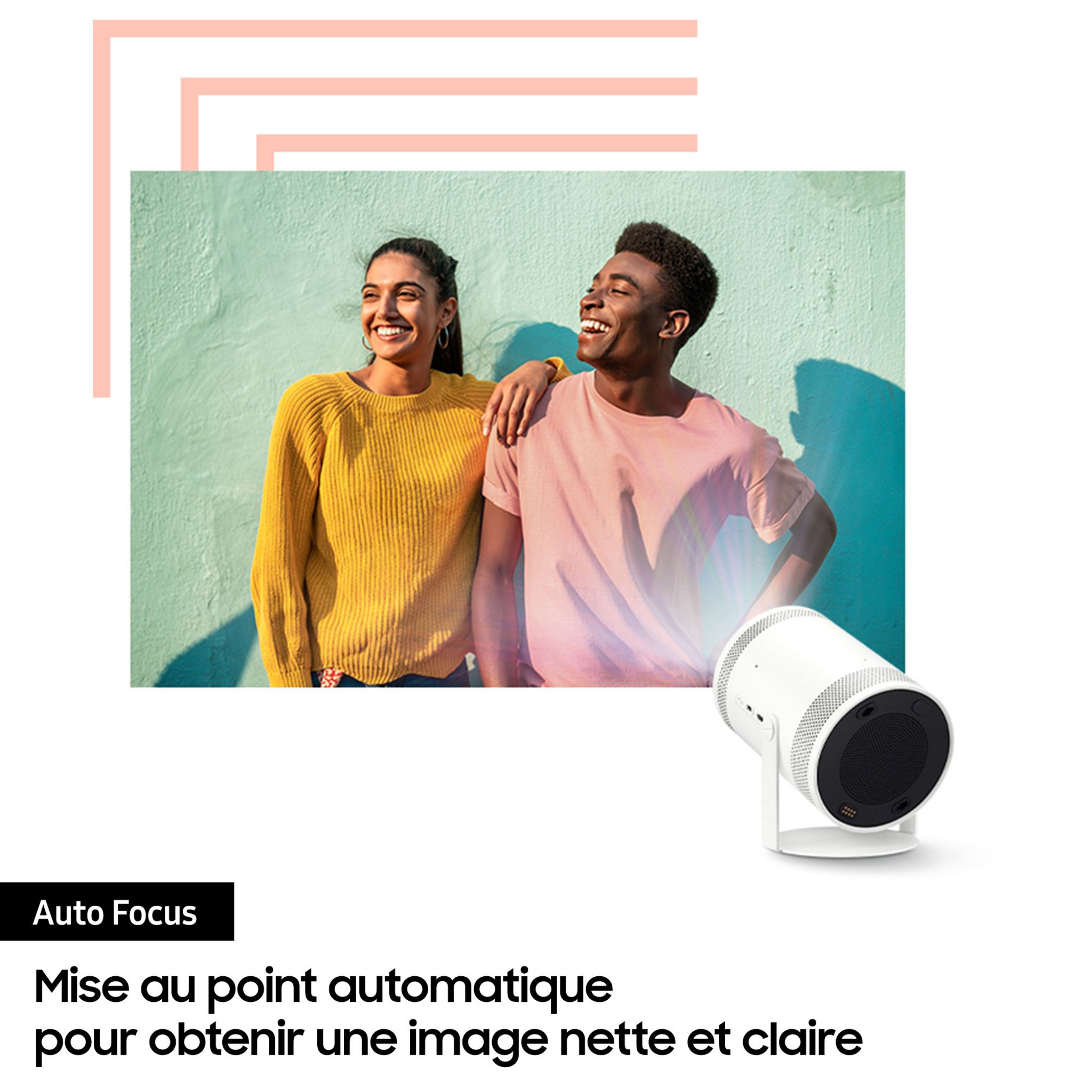 Voir la diapositive 8 : SAMSUNG SP-LSP3BLAXXE FREESTYL Mini vidéoprojecteur LED Full HD