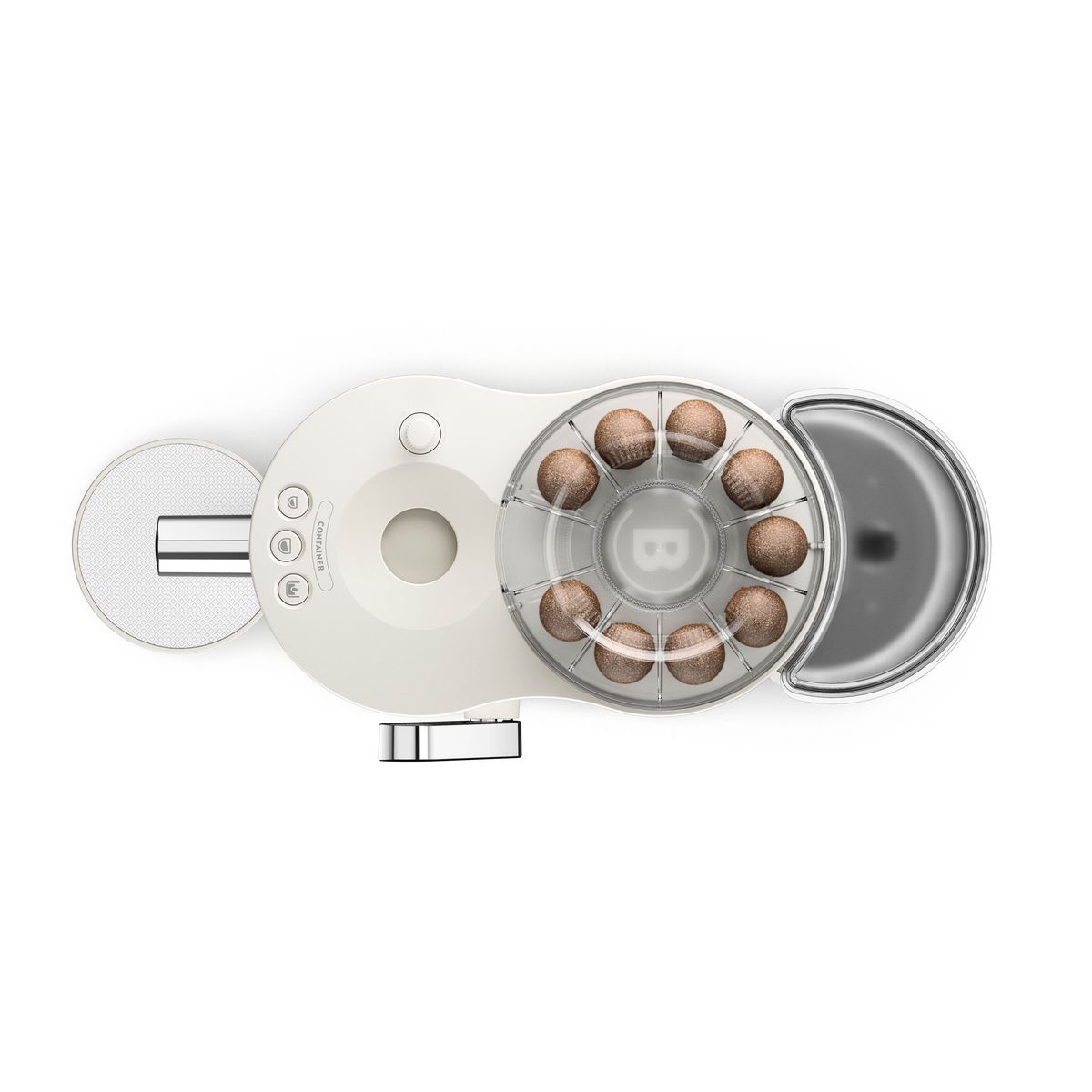 CAFE ROYAL Machine à café Globe CoffeeB – blanc