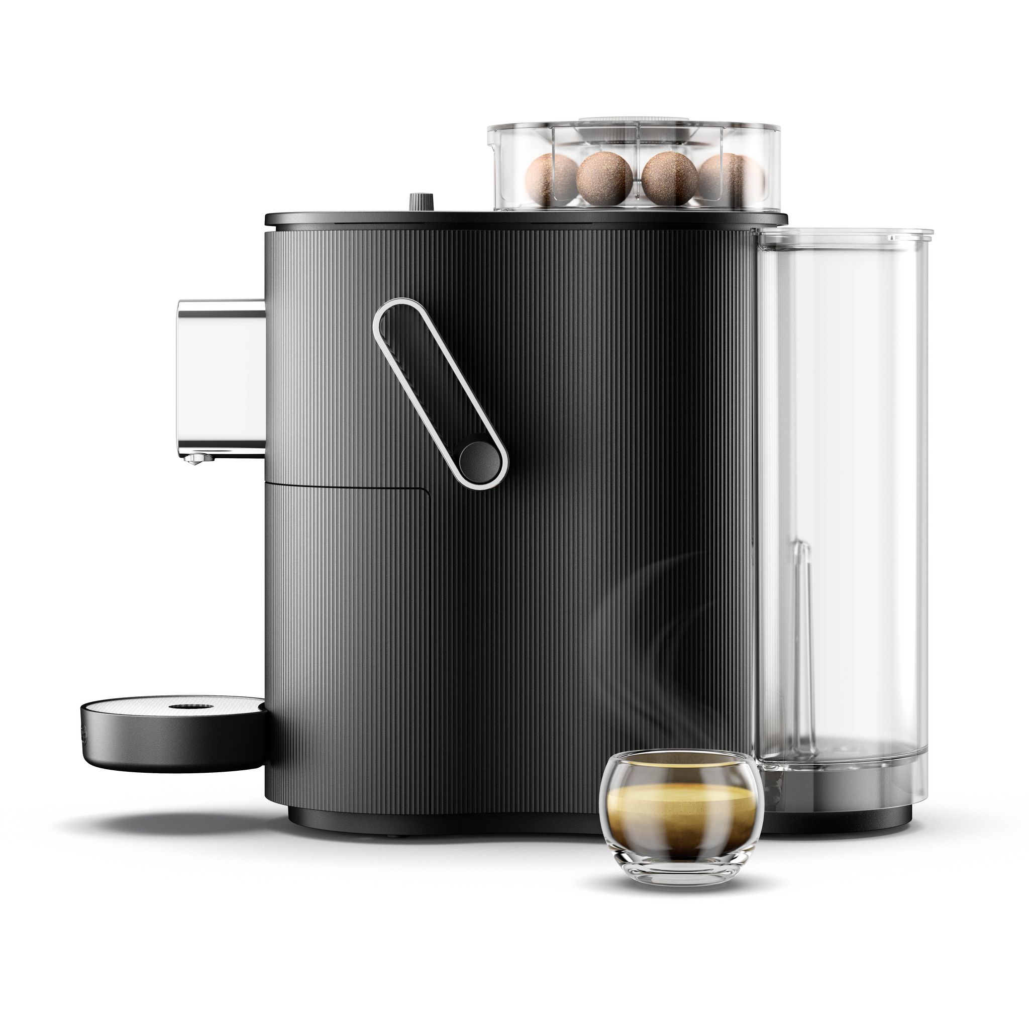 Voir la diapositive 3 : CAFE ROYAL Machine à café Globe CoffeeB – Noir