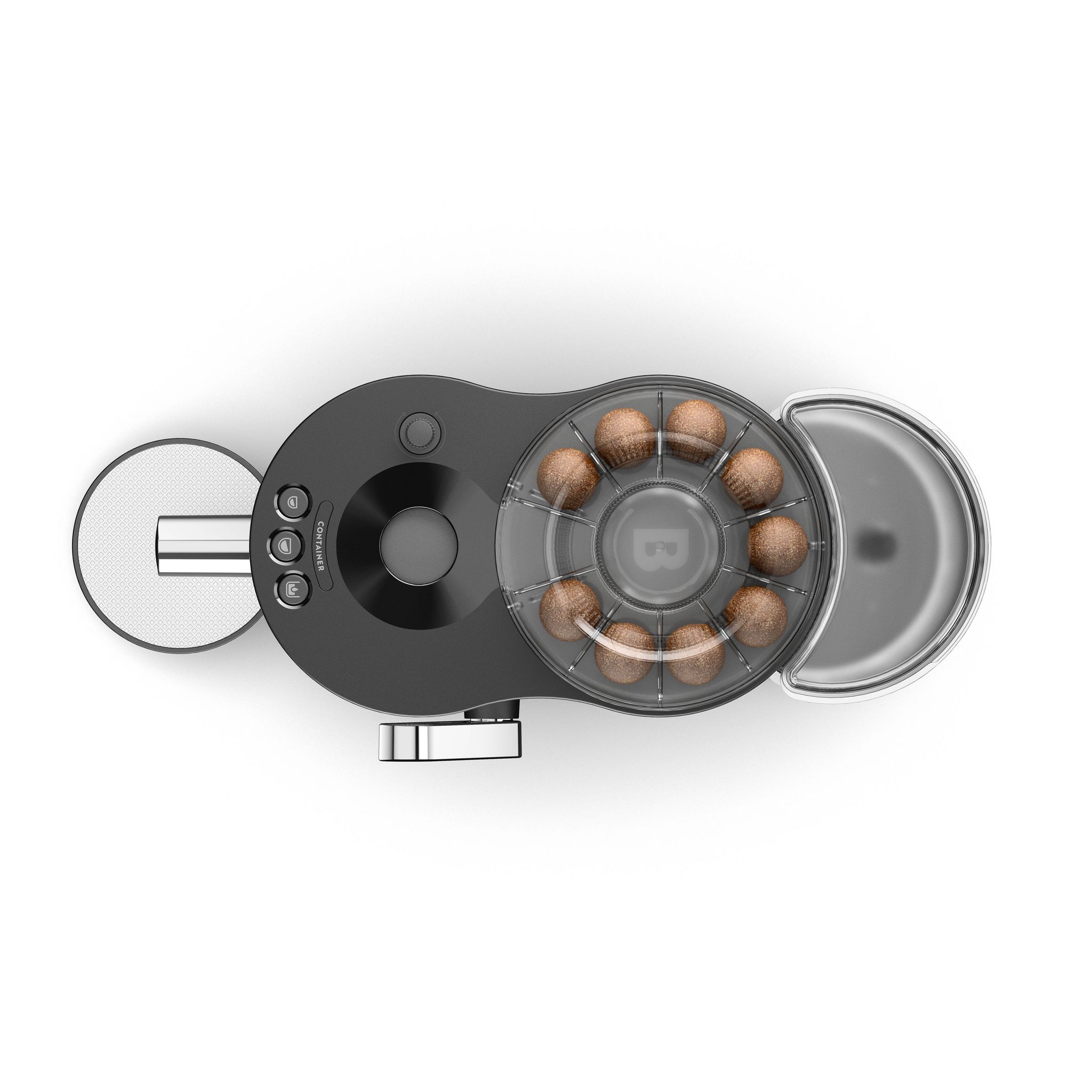 Voir la diapositive 4 : CAFE ROYAL Machine à café Globe CoffeeB – Noir