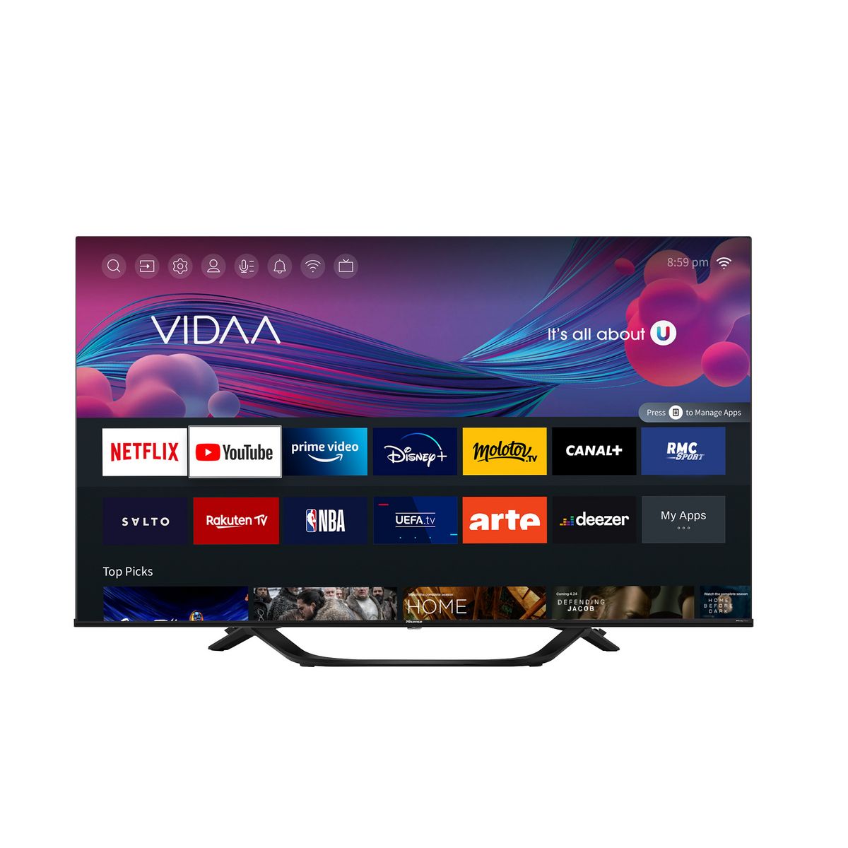 HISENSE 65A63H TV LED 4K Ultra HD 164 cm Smart TV