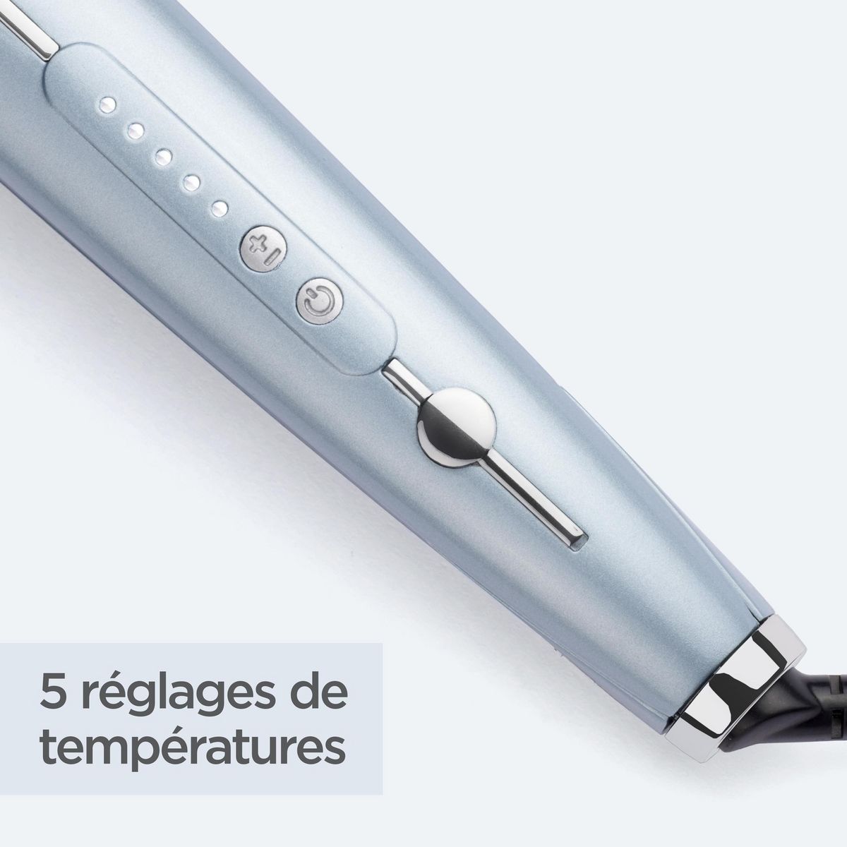 BABYLISS Lisseur céramique Hydro-fusion ST573E - Gris