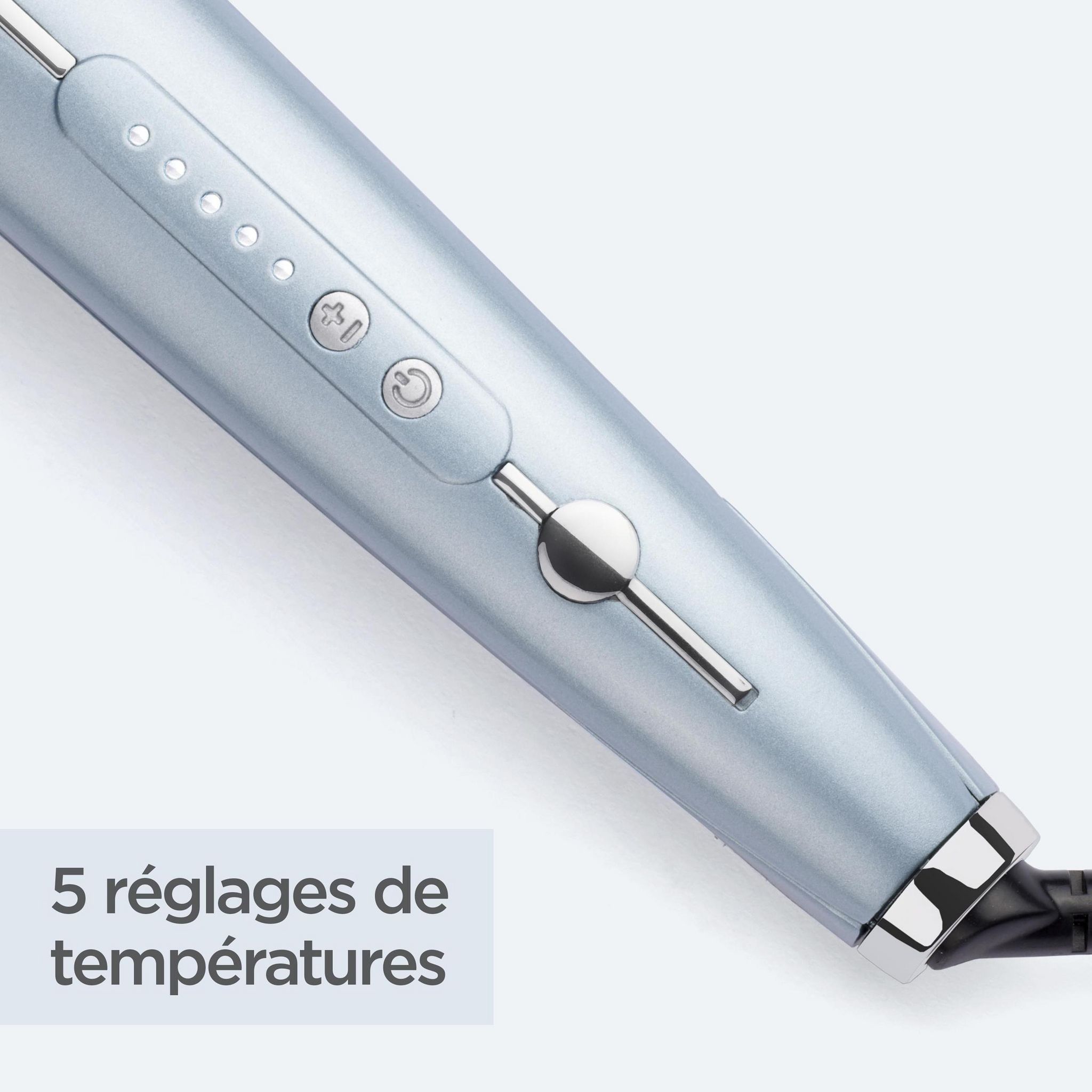Voir la diapositive 6 : BABYLISS Lisseur céramique Hydro-fusion ST573E - Gris