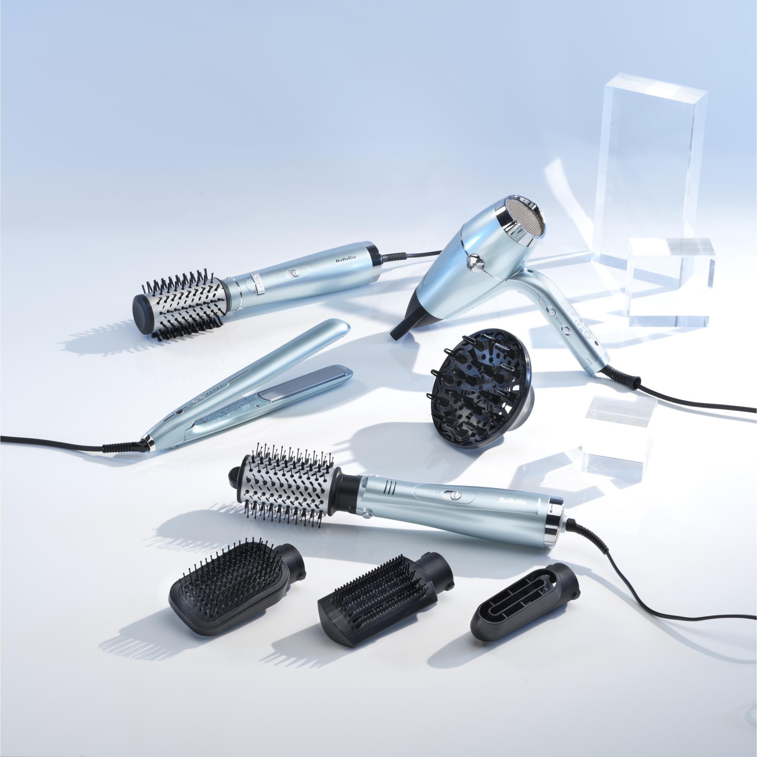 Voir la diapositive 11 : BABYLISS Lisseur céramique Hydro-fusion ST573E - Gris