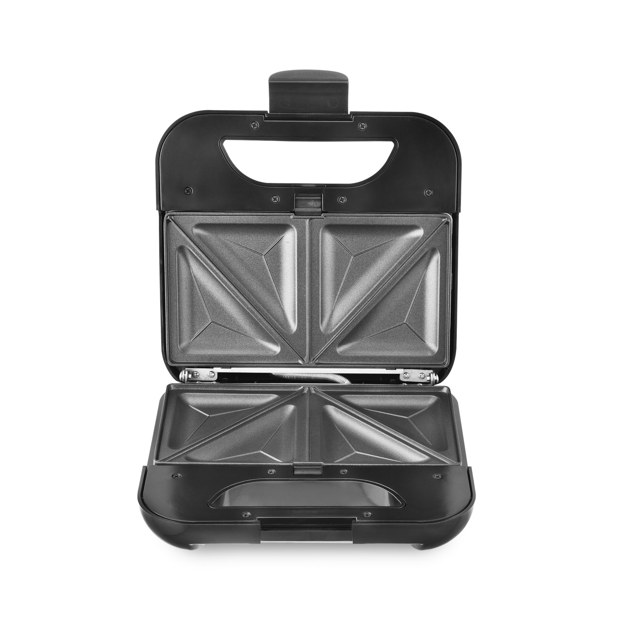 Voir la diapositive 13 : KITCHENCOOK Appareil croques-monsieur Sandwich maker 3 en 1 MISTER K - Gris