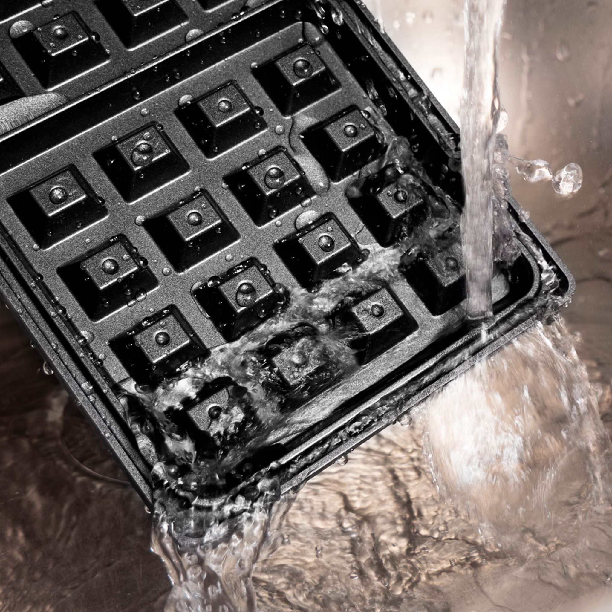 Voir la diapositive 17 : KITCHENCOOK Appareil croques-monsieur Sandwich maker 3 en 1 MISTER K - Gris