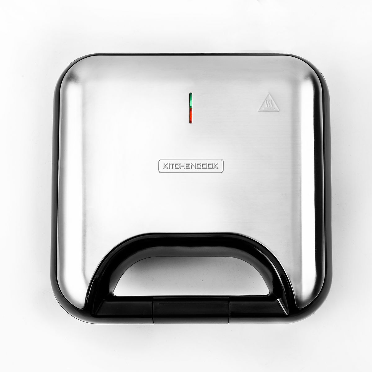 KITCHENCOOK Appareil croques-monsieur Sandwich maker 3 en 1 MISTER K - Gris