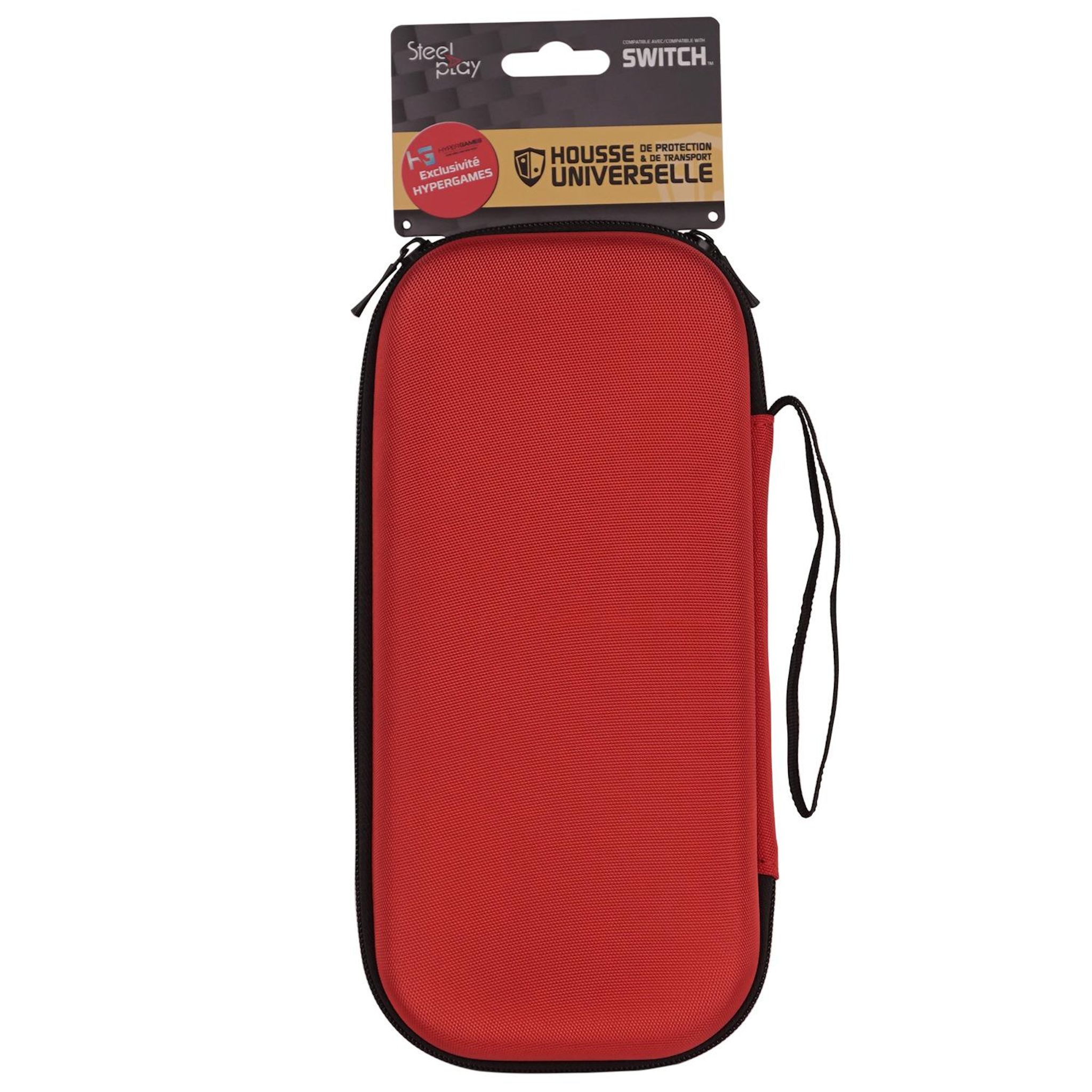 STEELPLAY Housse de protection universalle rouge Nintendo Switch