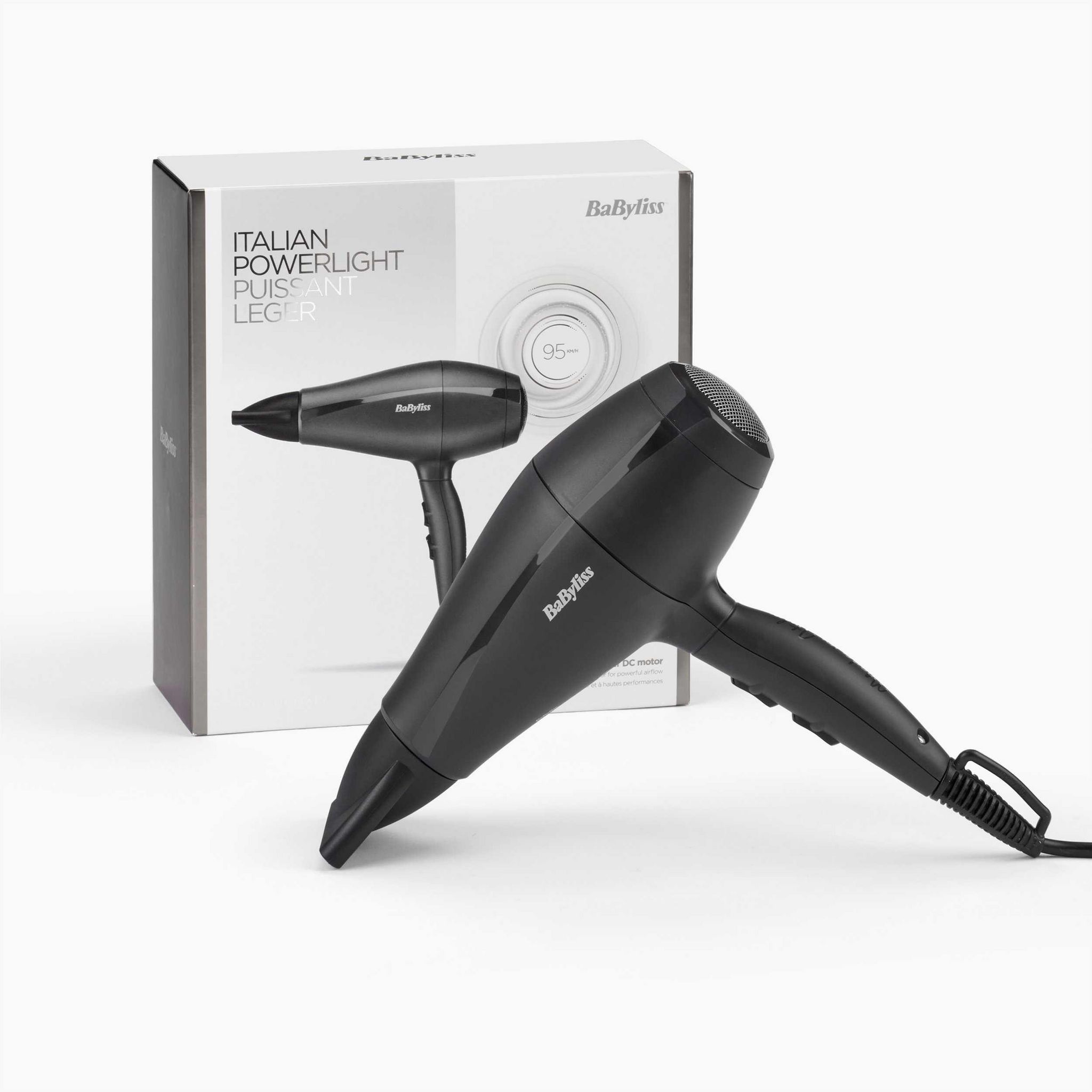 Voir la diapositive 4 : BABYLISS Sèche cheveux 5910E - Noir