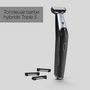 Voir la diapositive 21 : BABYLISS Tondeuse barbe sans fil hybrideT880E - Noir
