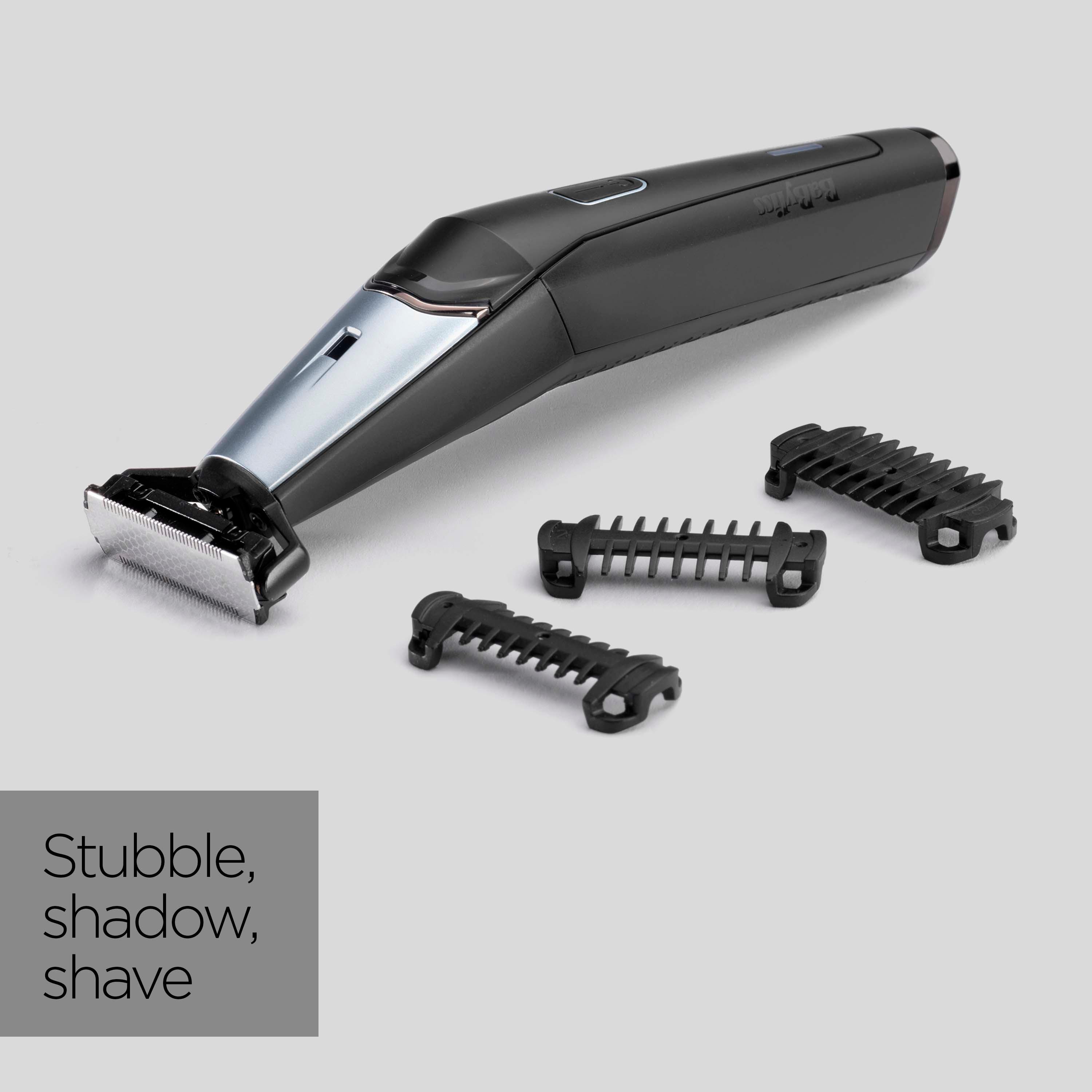 Voir la diapositive 4 : BABYLISS Tondeuse barbe sans fil hybrideT880E - Noir