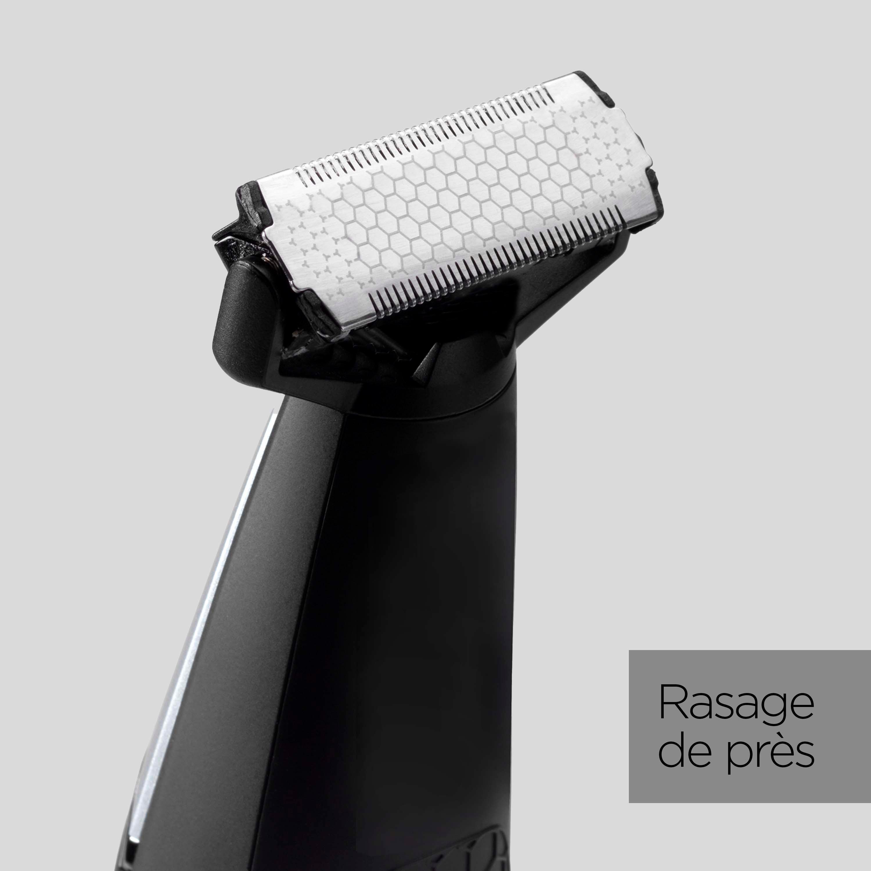 Voir la diapositive 6 : BABYLISS Tondeuse barbe sans fil hybrideT880E - Noir