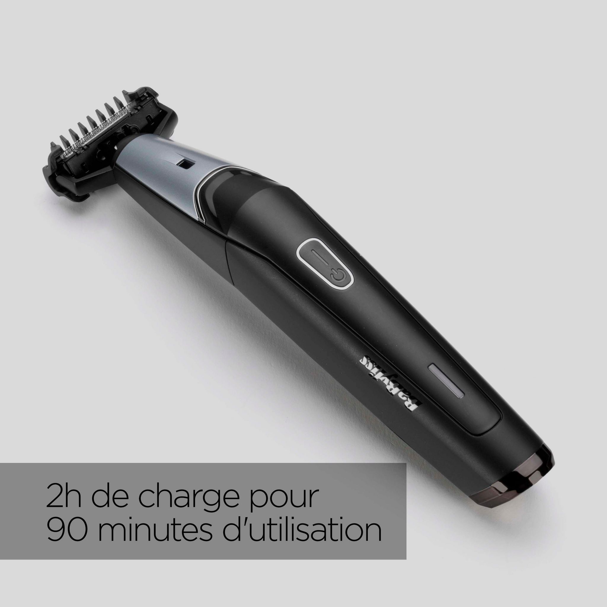 Voir la diapositive 7 : BABYLISS Tondeuse barbe sans fil hybrideT880E - Noir