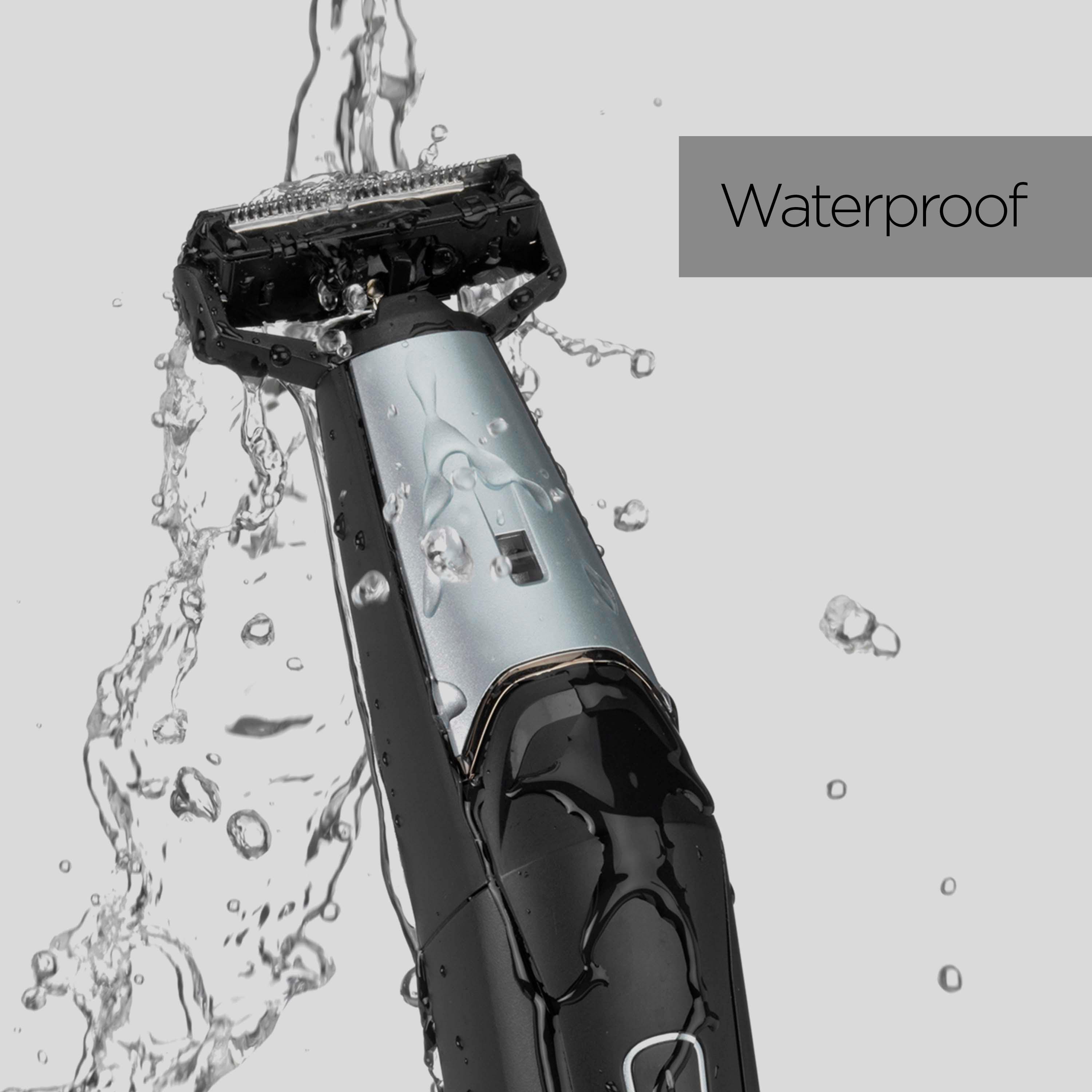 Voir la diapositive 10 : BABYLISS Tondeuse barbe sans fil hybrideT880E - Noir
