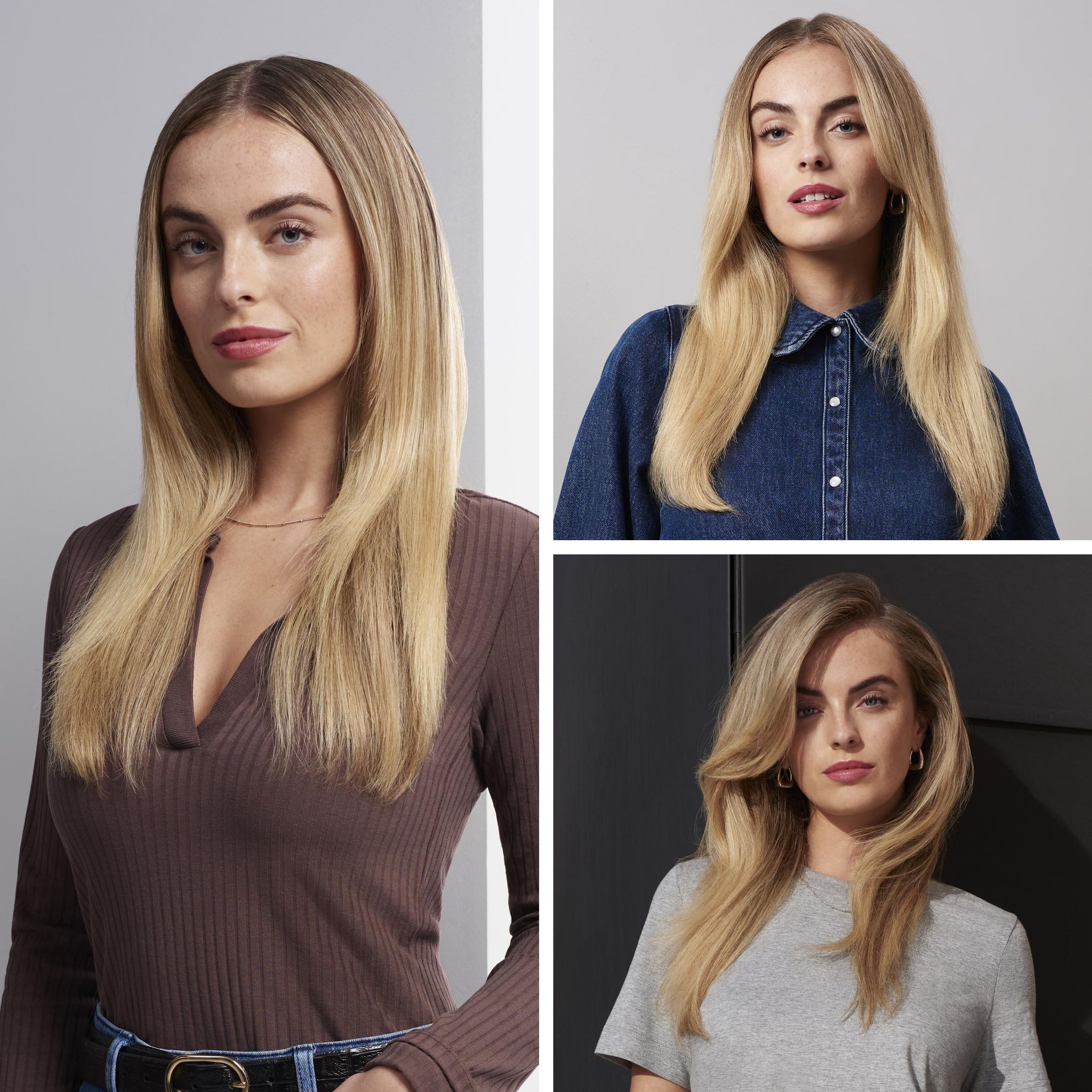 Voir la diapositive 2 : BABYLISS Brosse soufflante Hydro-fusion AS774E - Gris