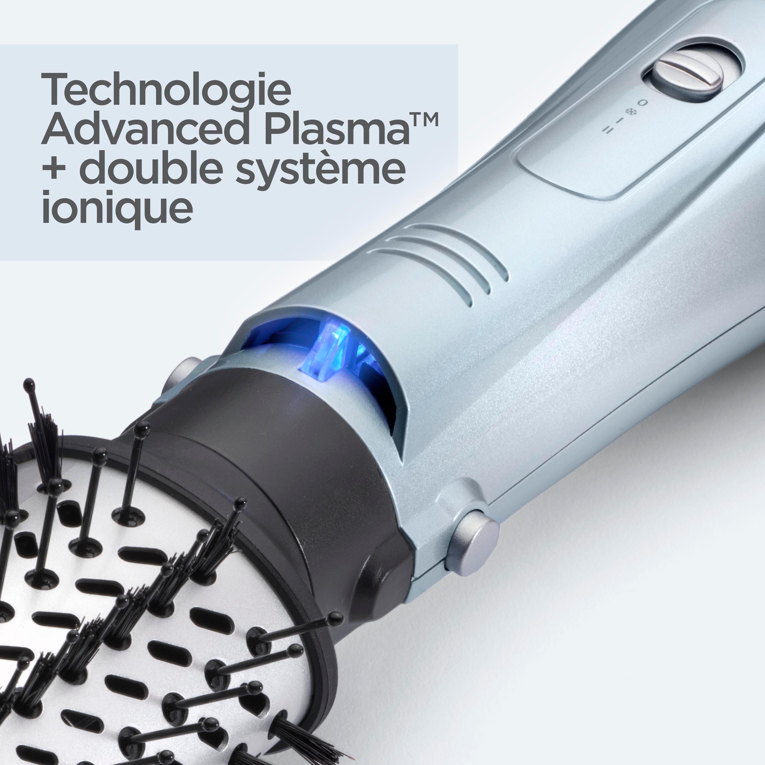 Voir la diapositive 5 : BABYLISS Brosse soufflante Hydro-fusion AS774E - Gris