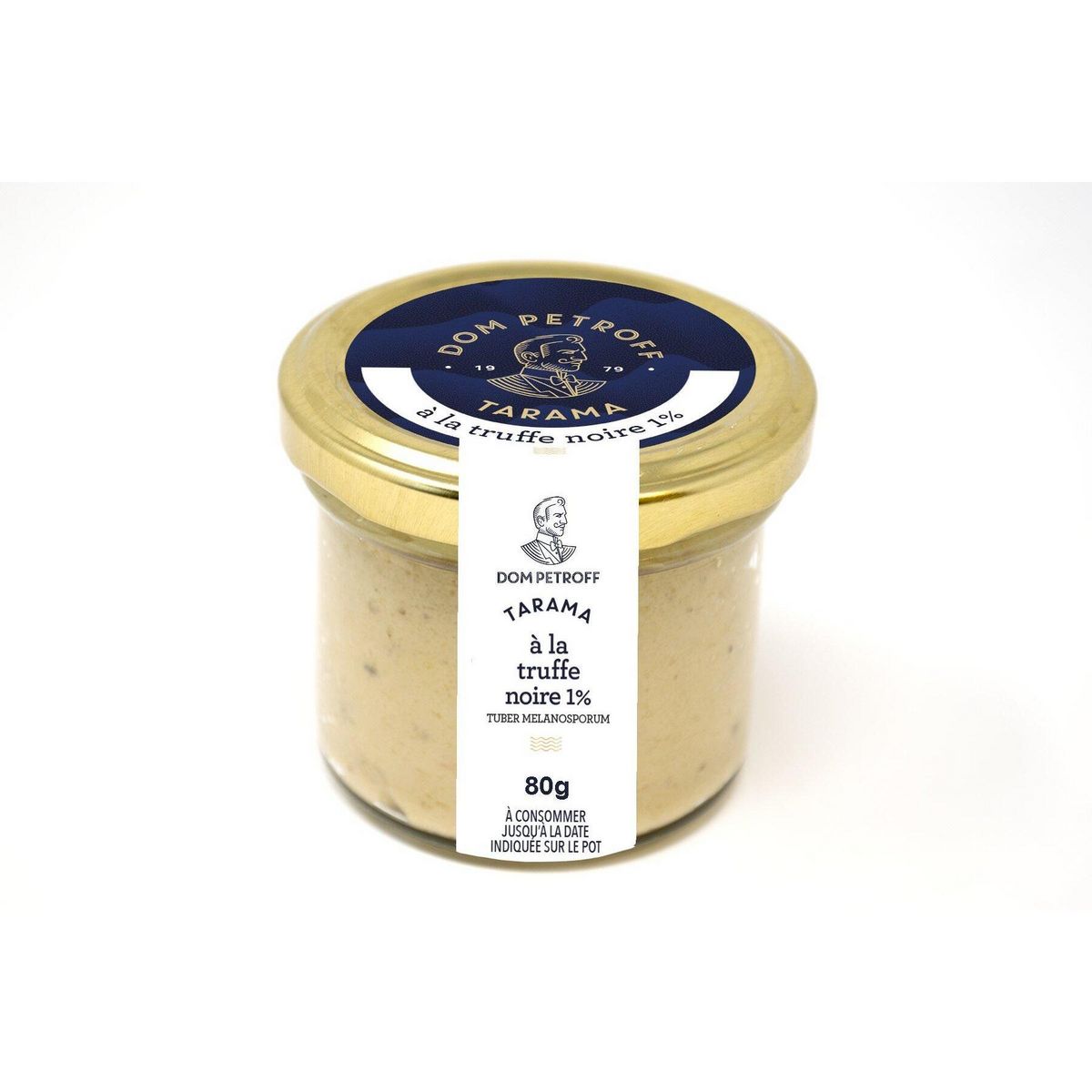 DOM PETROFF Tarama à la truffe noire 80g