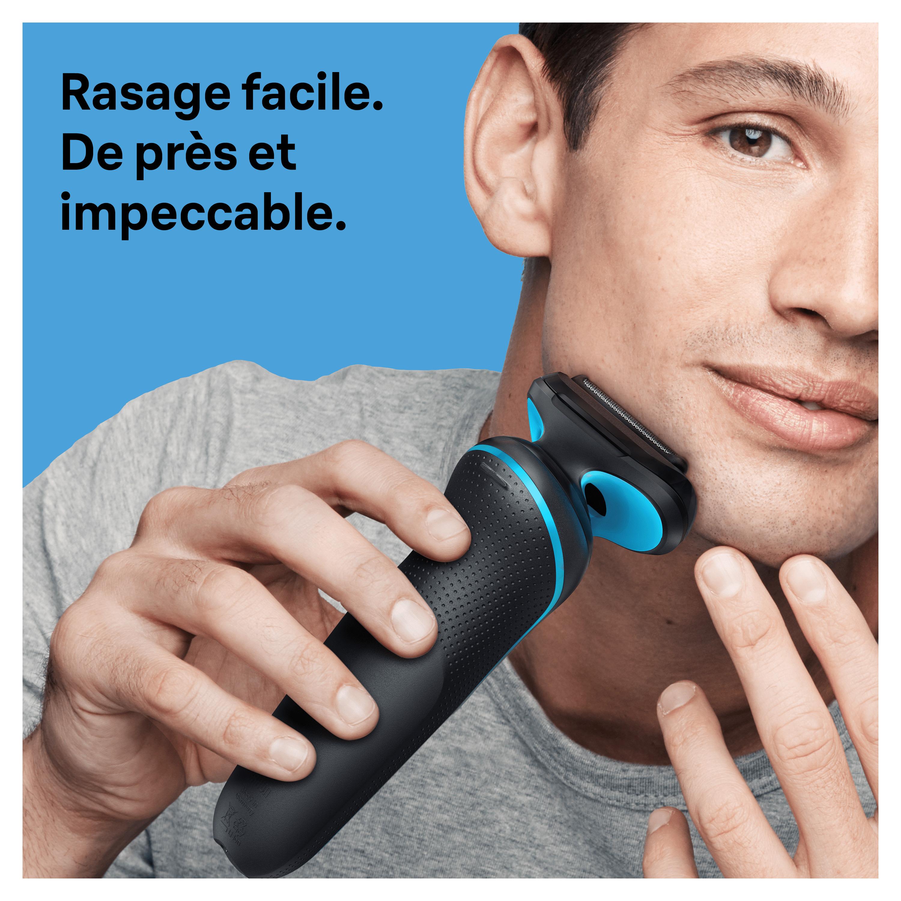 Voir la diapositive 2 : BRAUN Rasoir électrique S5 51-M1000S - Noir