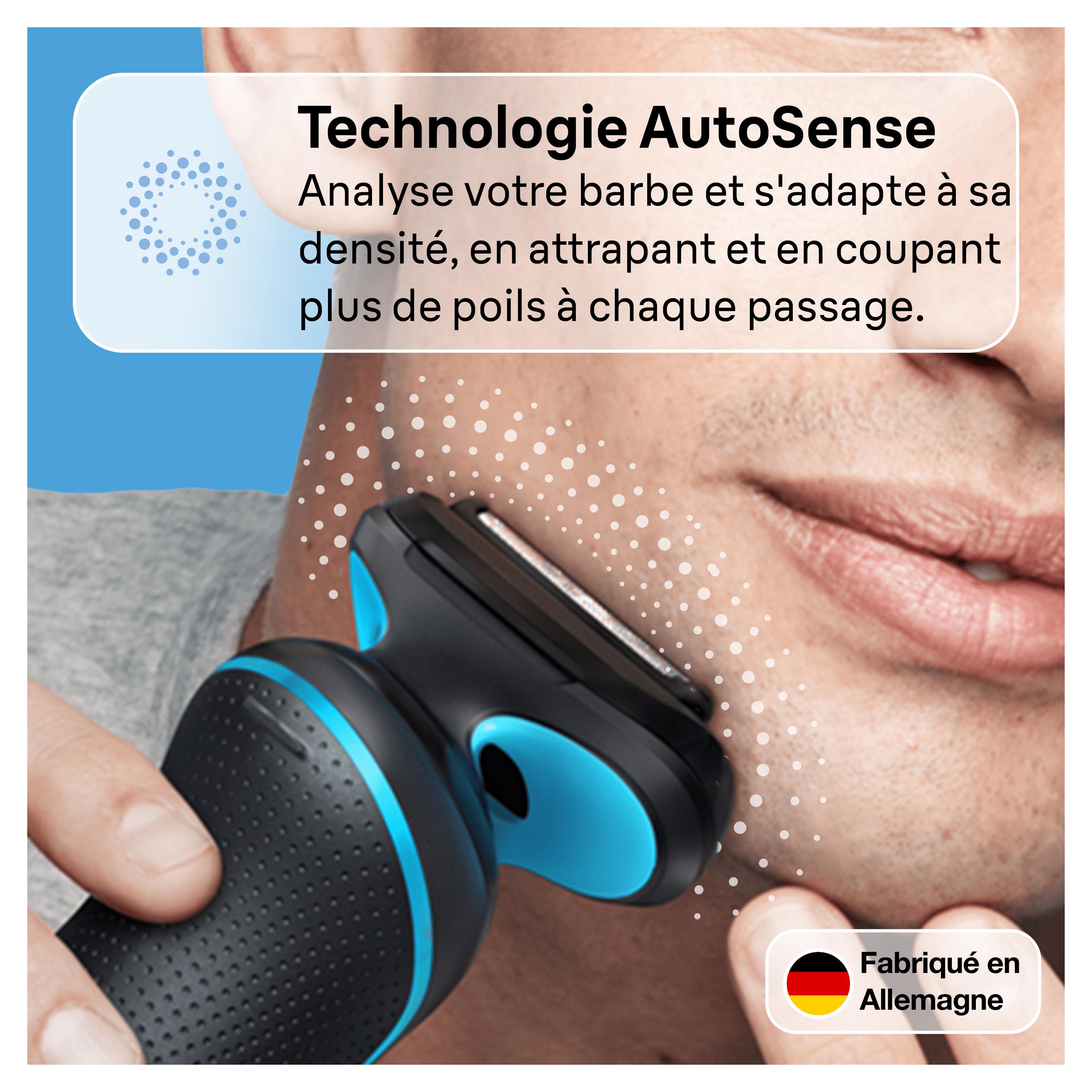 Voir la diapositive 4 : BRAUN Rasoir électrique S5 51-M1000S - Noir