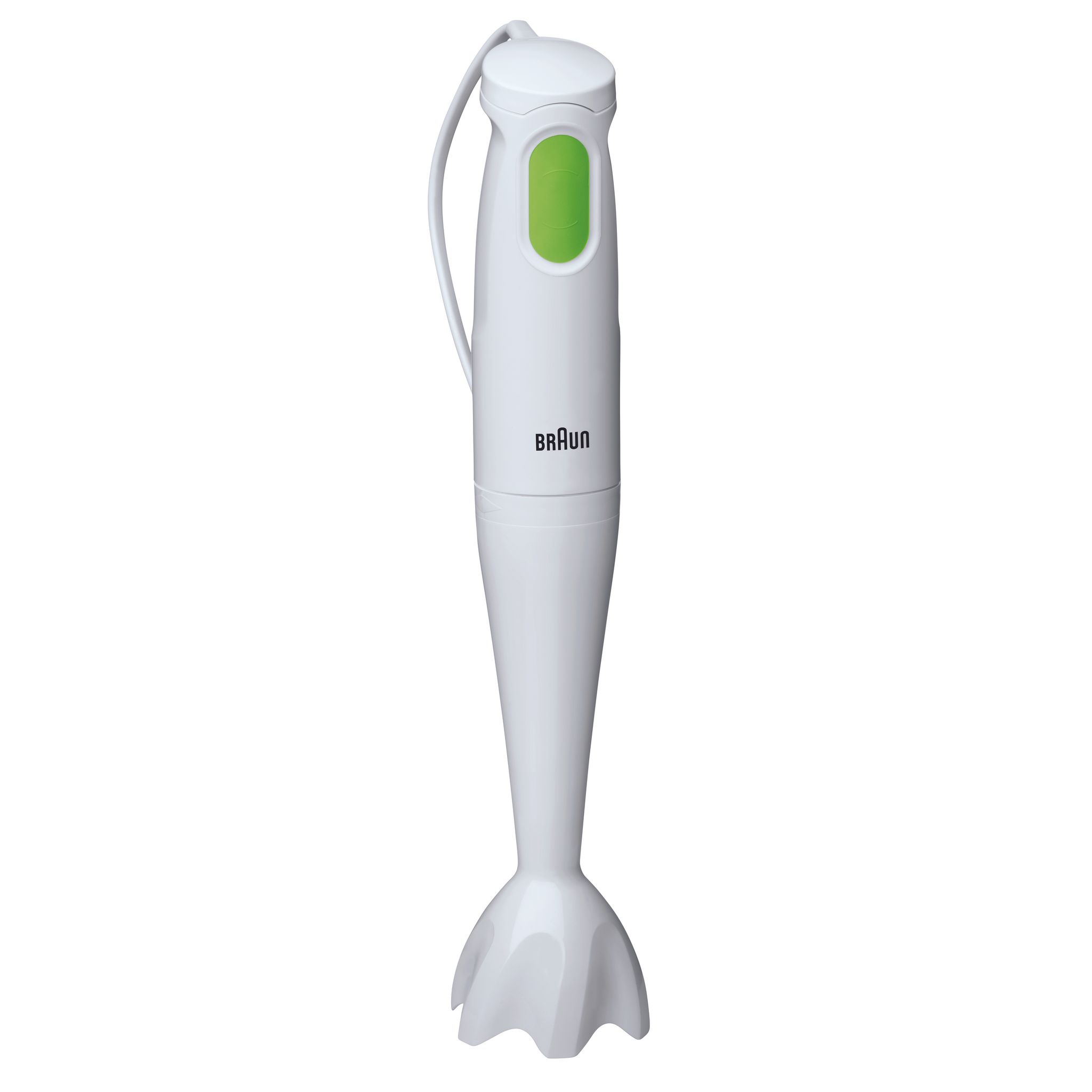 Voir la diapositive 2 : BRAUN Mixeur plongeant MQ100 SOUP - Blanc