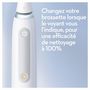 Voir la diapositive 6 : ORAL-B Brosse à dents électrique connectée IO4 - Blanc