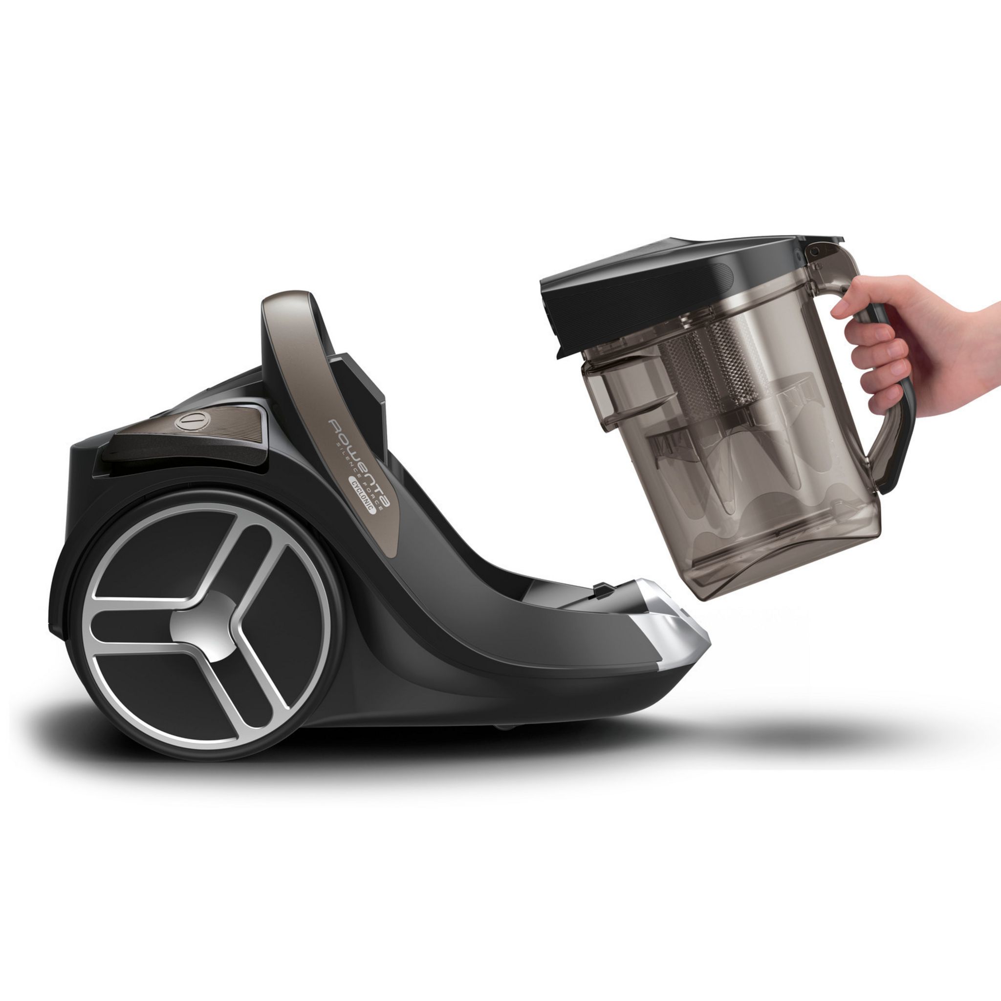 Voir la diapositive 7 : ROWENTA Aspirateur traîneau sans sac YY4779FE - Noir