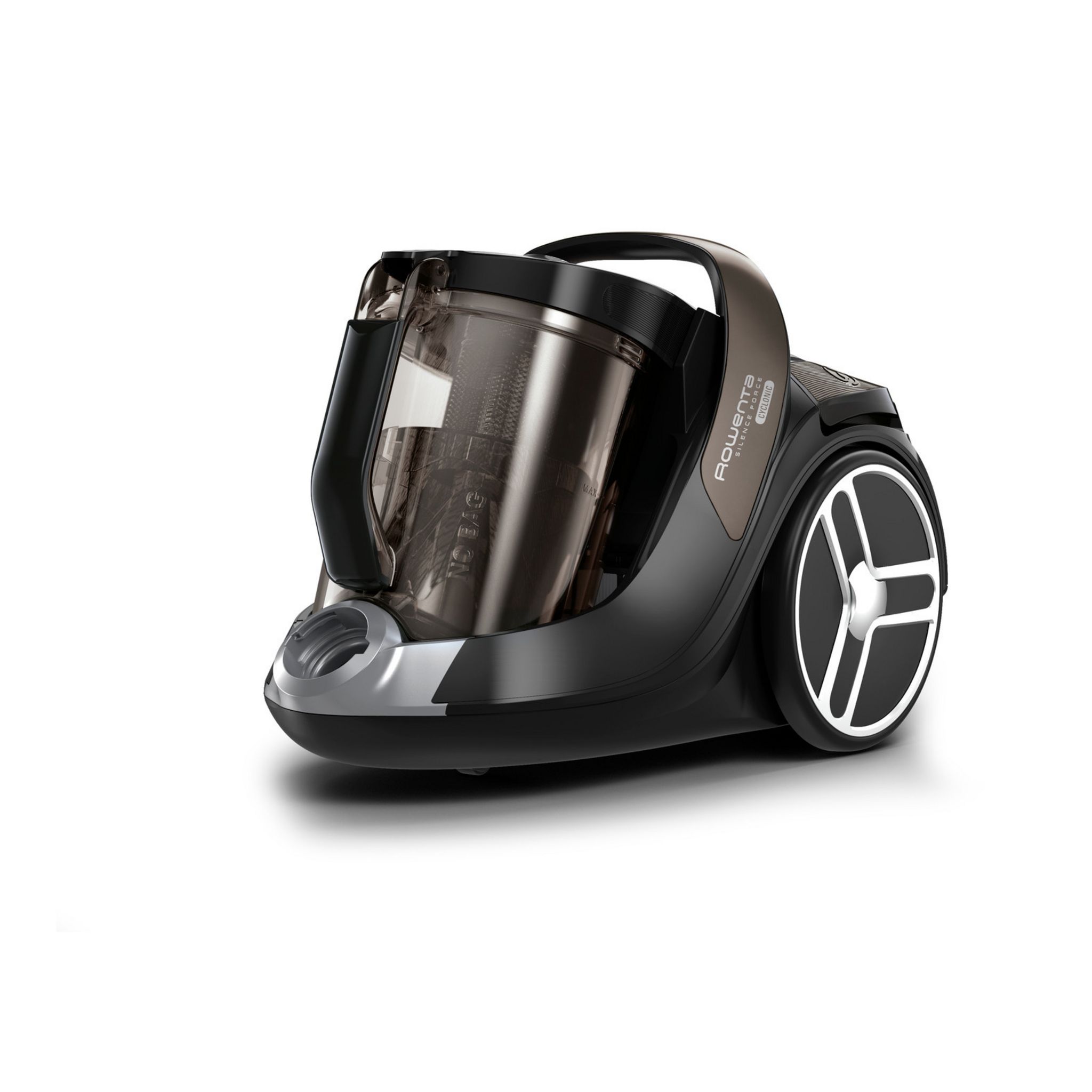 Voir la diapositive 8 : ROWENTA Aspirateur traîneau sans sac YY4779FE - Noir